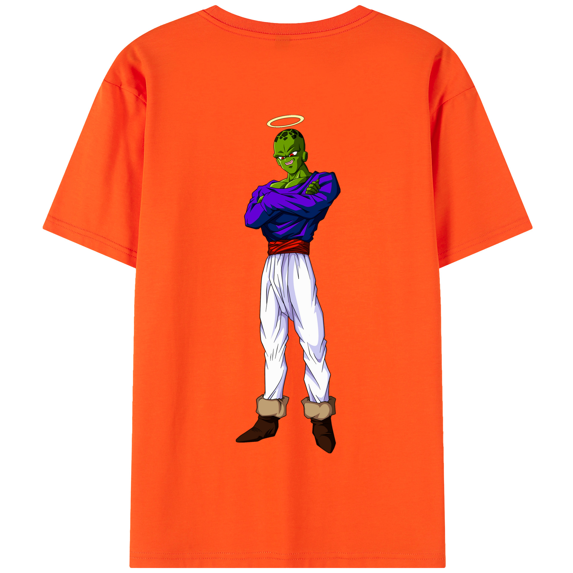 （画像用） ドラゴンボール パイクーハン DRAGON BALL Pikkon 綿100％半袖Tシャツ（背面プリント）