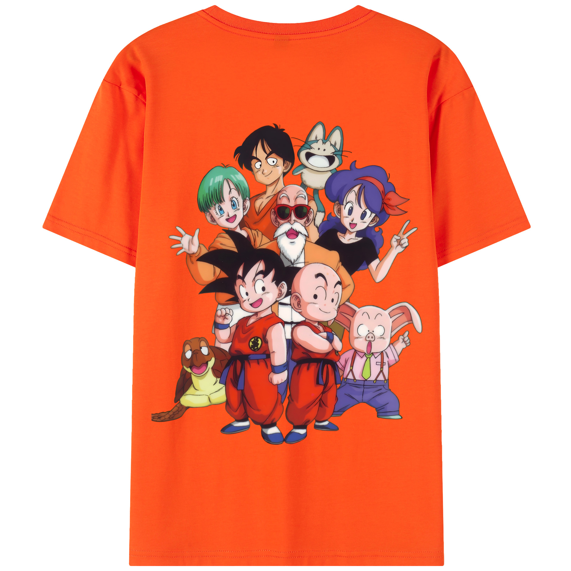 （画像用） ドラゴンボール DRAGON BALL 綿100％半袖Tシャツ（背面プリント）