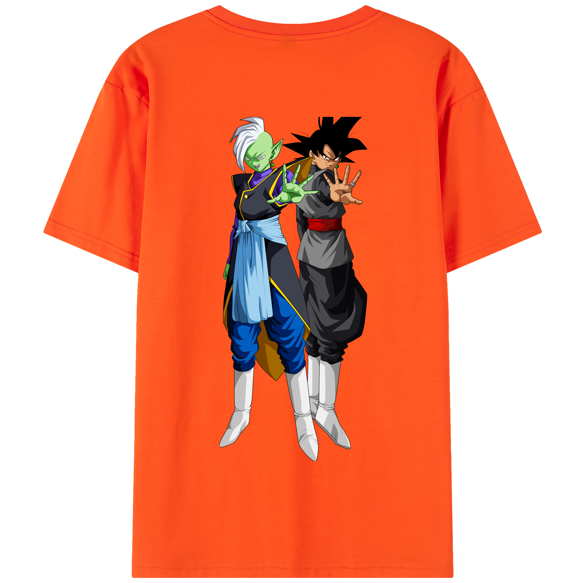（画像用） ドラゴンボール DRAGON BALL 綿100％半袖Tシャツ（背面プリント）