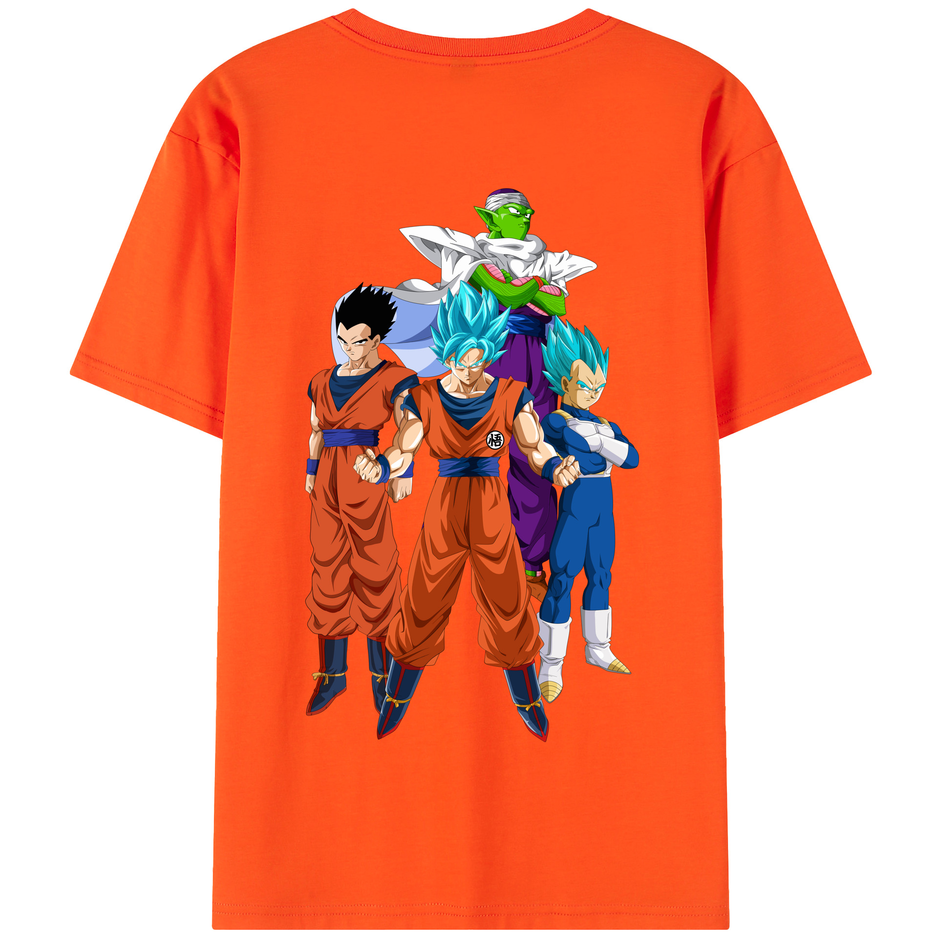 （画像用） ドラゴンボール DRAGON BALL 綿100％半袖Tシャツ（背面プリント）