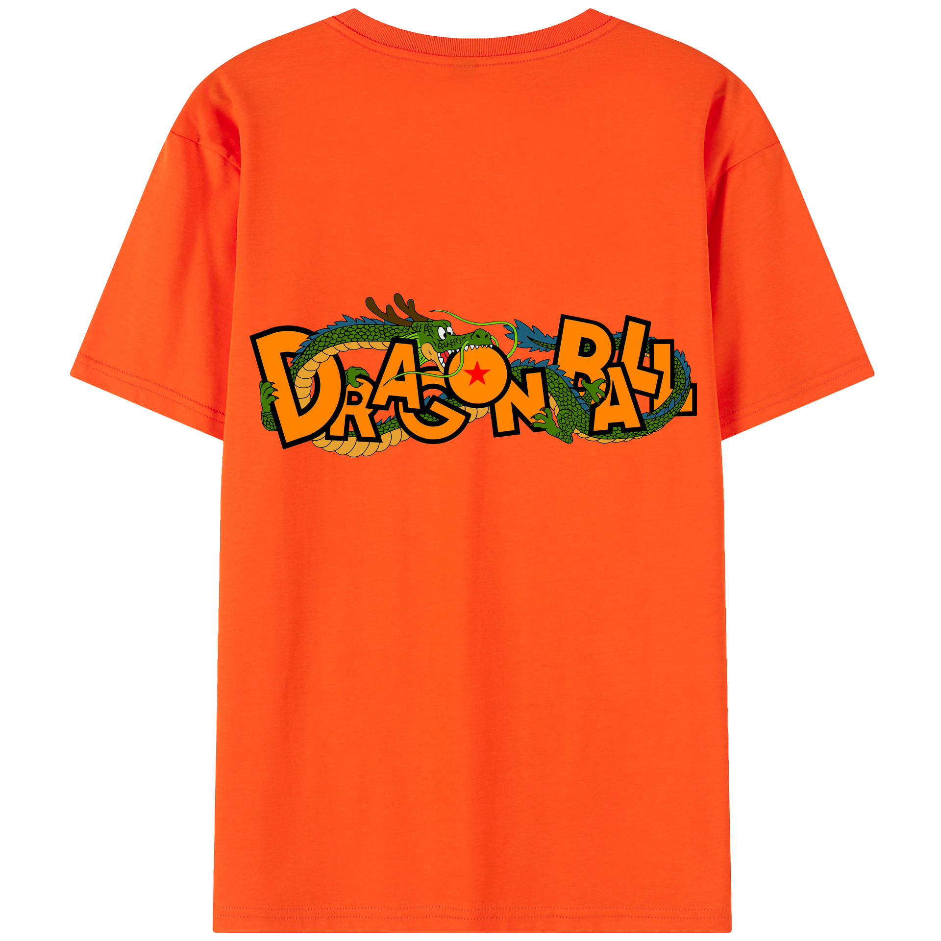 （画像用） ドラゴンボール DRAGON BALL 綿100％半袖Tシャツ（背面プリント）