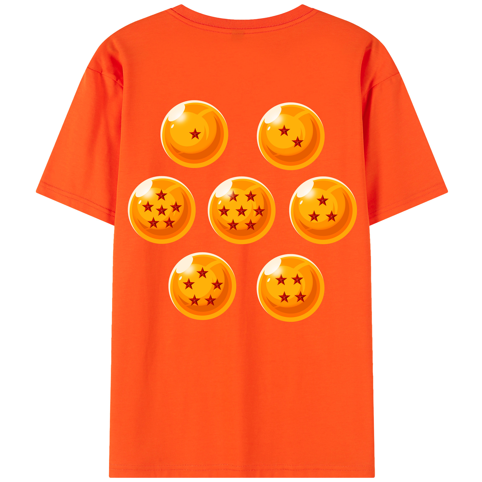 （画像用） ドラゴンボール DRAGON BALL 綿100％半袖Tシャツ（背面プリント）
