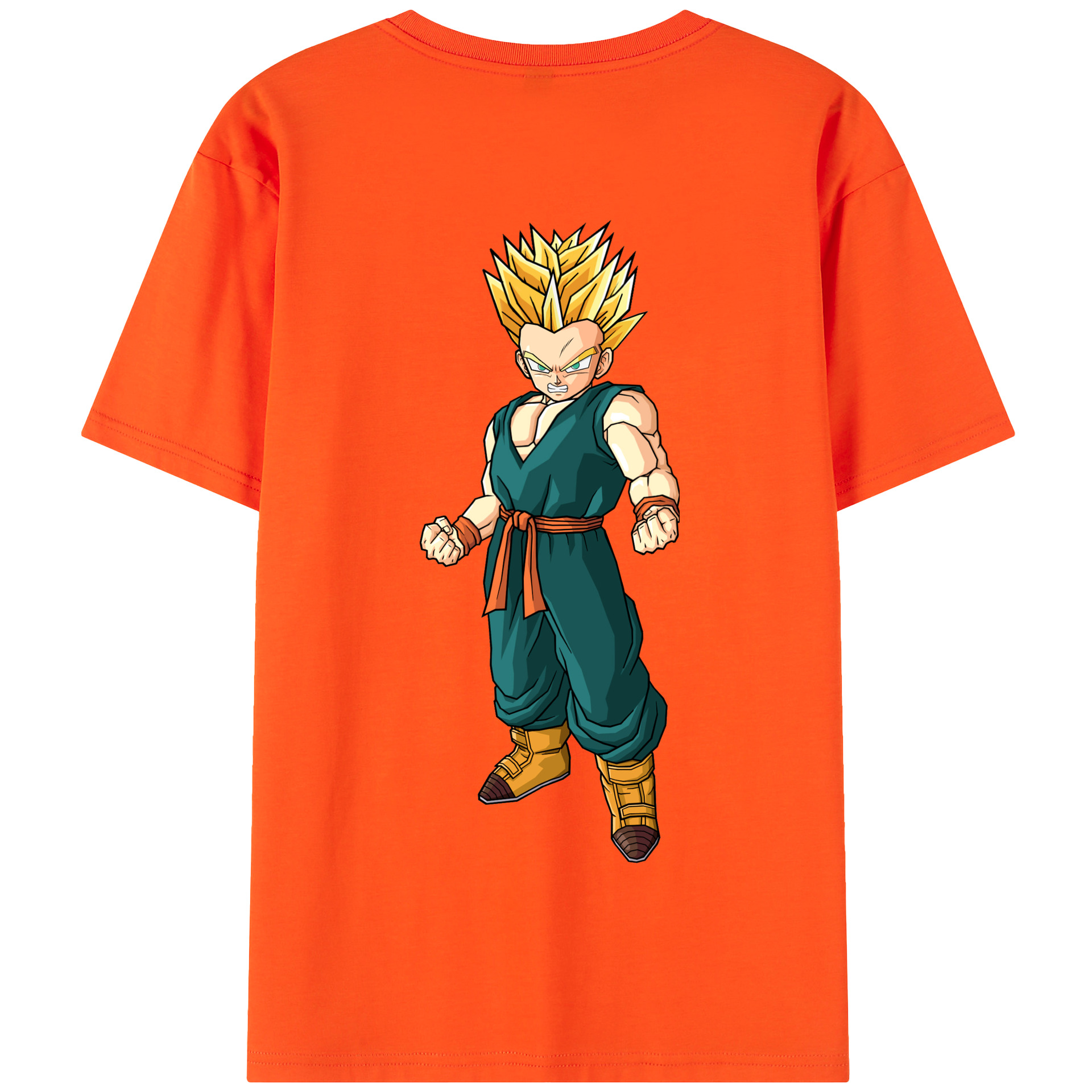 （画像用） ドラゴンボール DRAGON BALL 綿100％半袖Tシャツ（背面プリント）