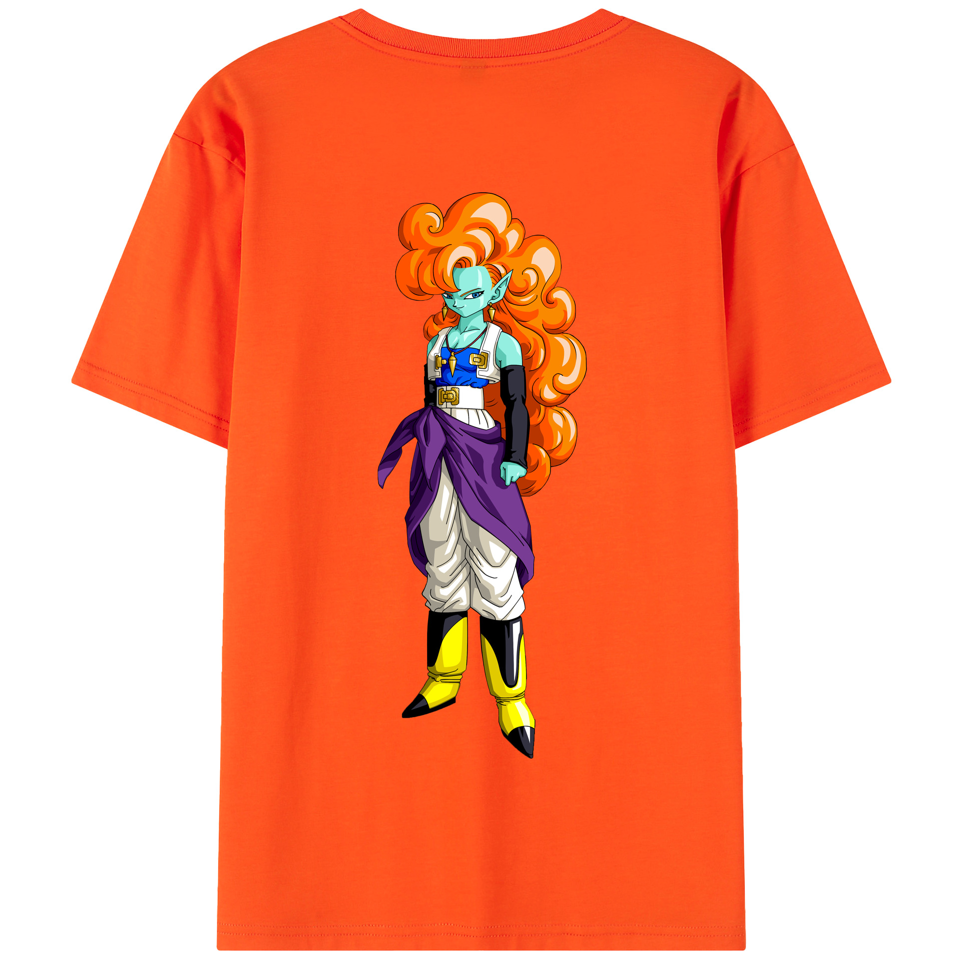 （画像用） ドラゴンボール DRAGON BALL 綿100％半袖Tシャツ（背面プリント）