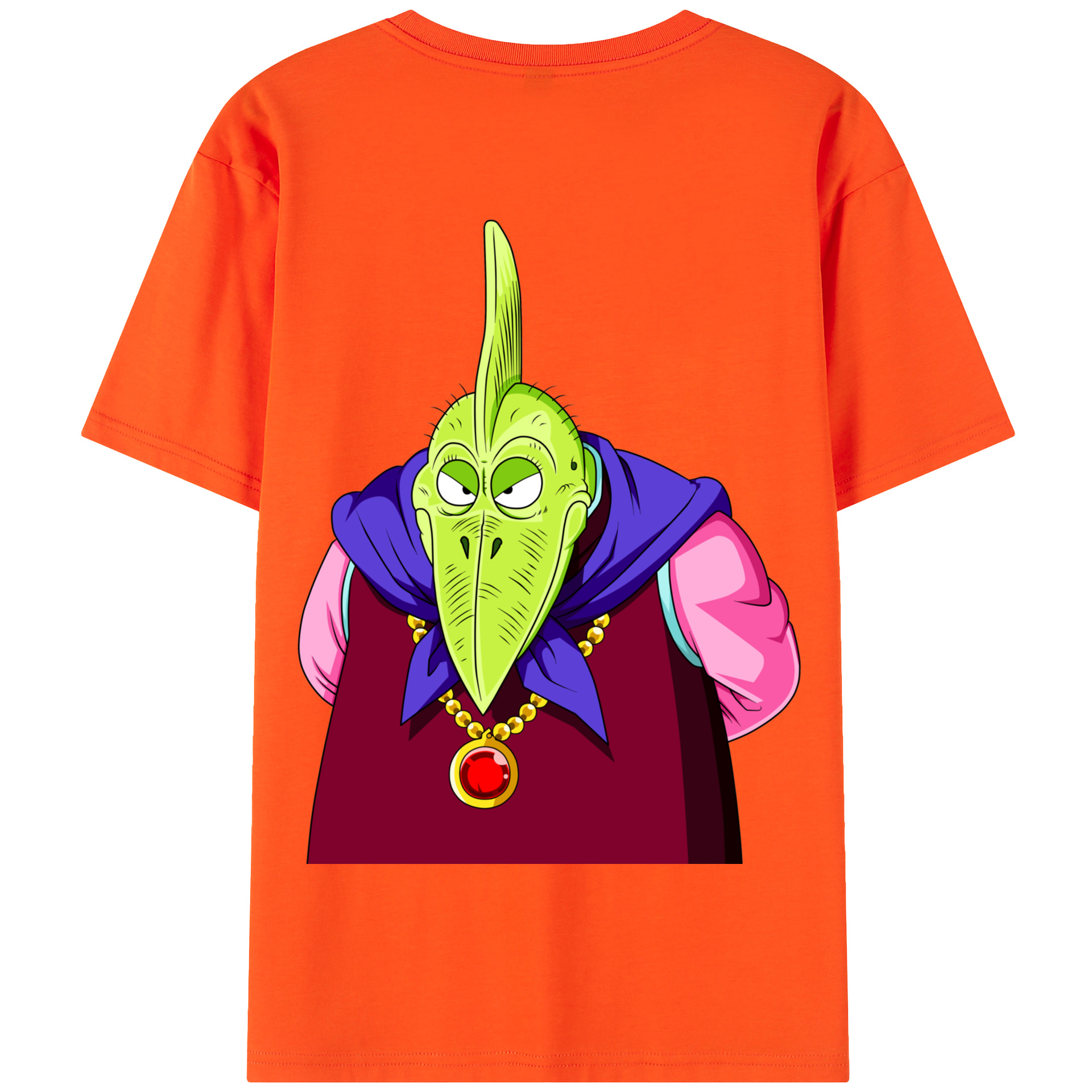 （画像用） ドラゴンボール DRAGON BALL 綿100％半袖Tシャツ（背面プリント）
