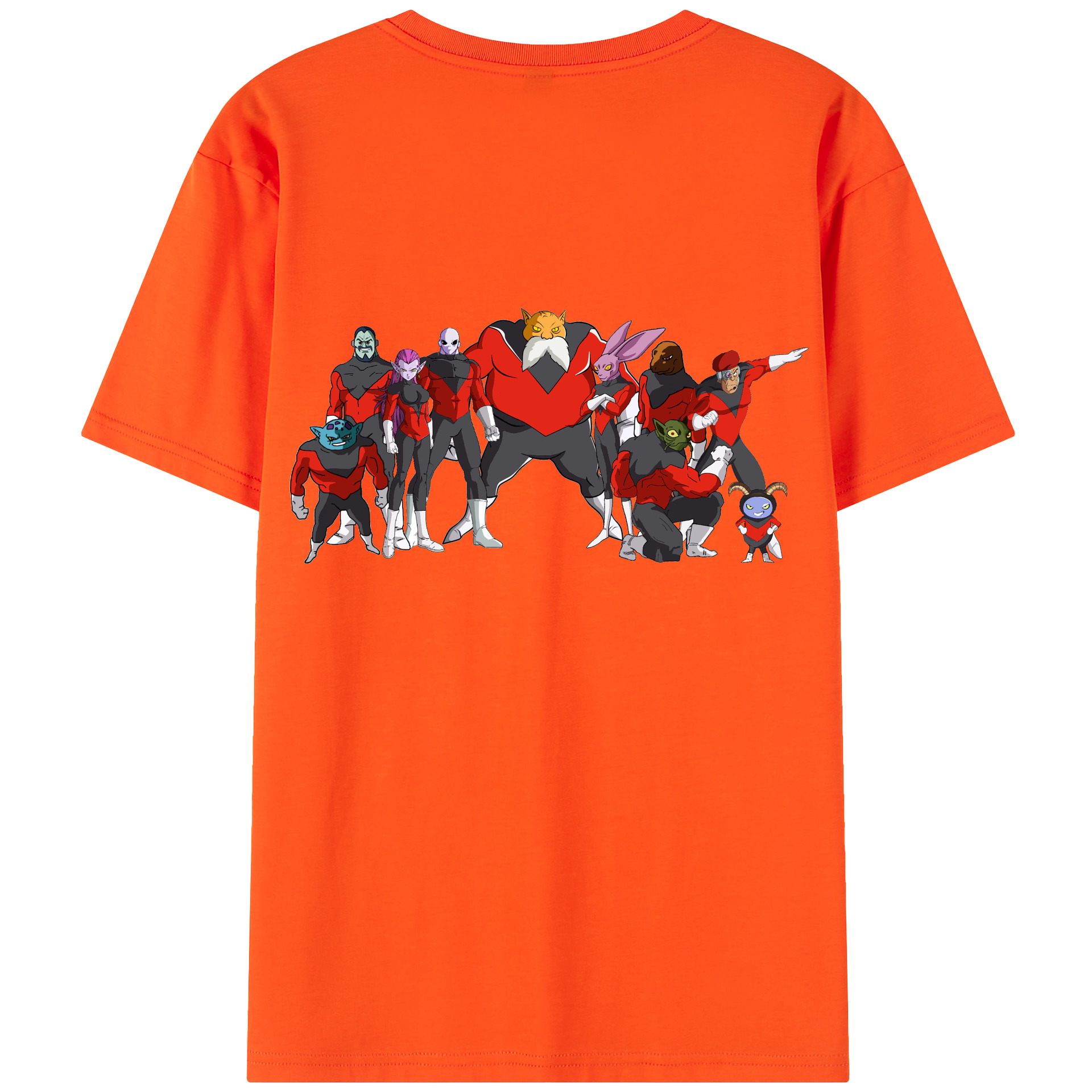 （画像用） ドラゴンボール DRAGON BALL 綿100％半袖Tシャツ（背面プリント）