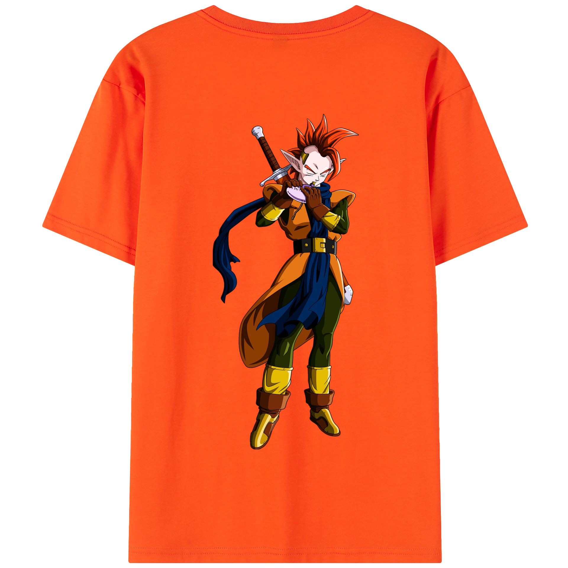 （画像用） ドラゴンボール DRAGON BALL 綿100％半袖Tシャツ（背面プリント）
