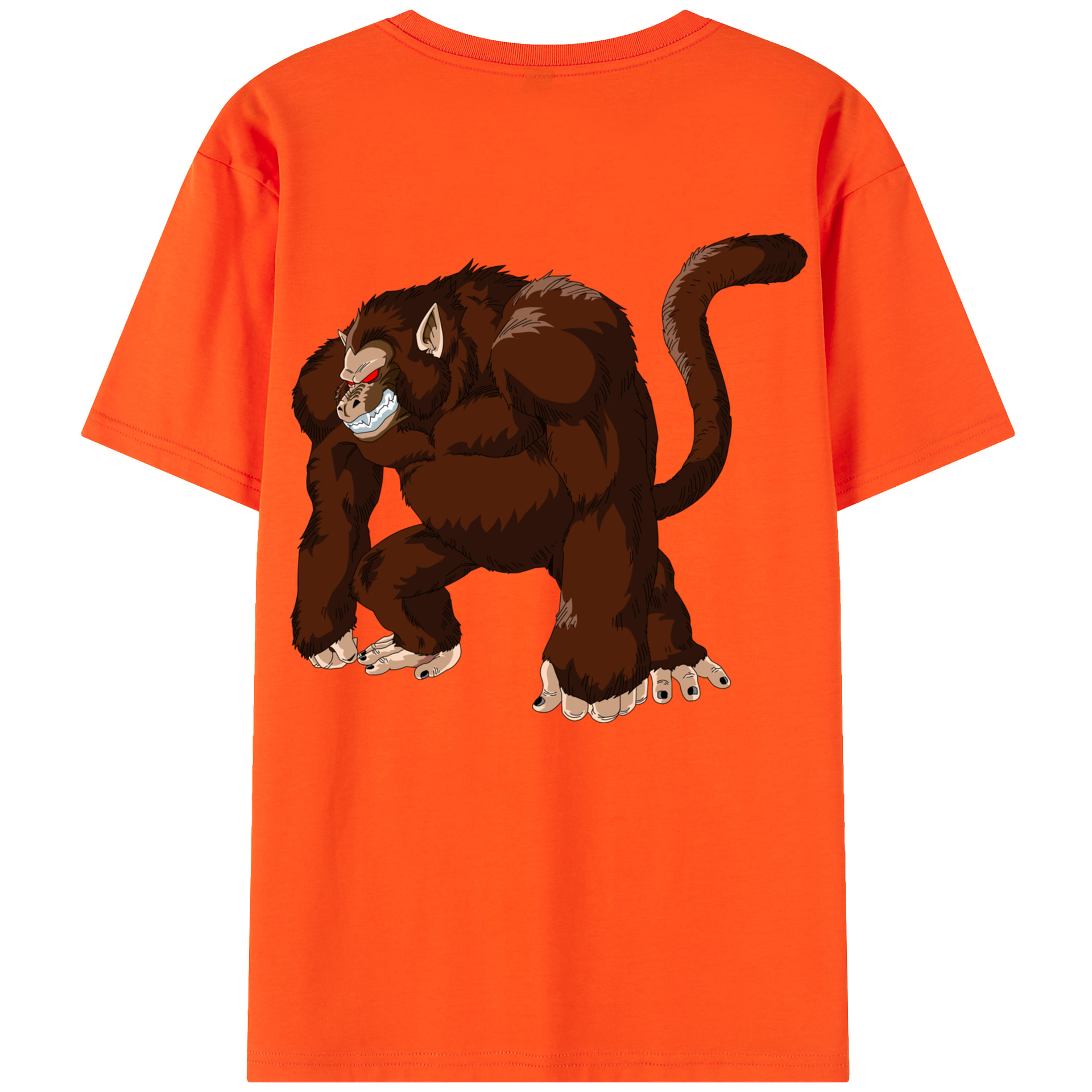 （画像用） ドラゴンボール DRAGON BALL 綿100％半袖Tシャツ（背面プリント）