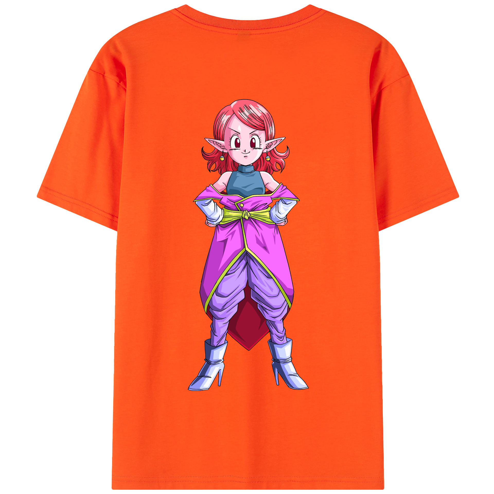 （画像用） ドラゴンボール DRAGON BALL 綿100％半袖Tシャツ（背面プリント）