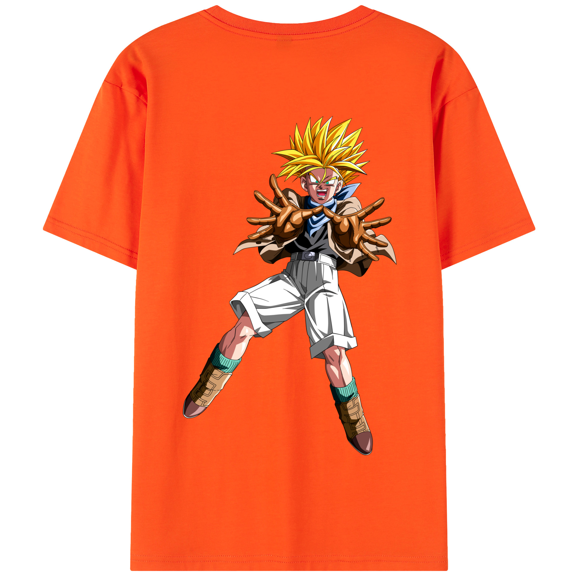 （画像用） ドラゴンボール DRAGON BALL 綿100％半袖Tシャツ（背面プリント）