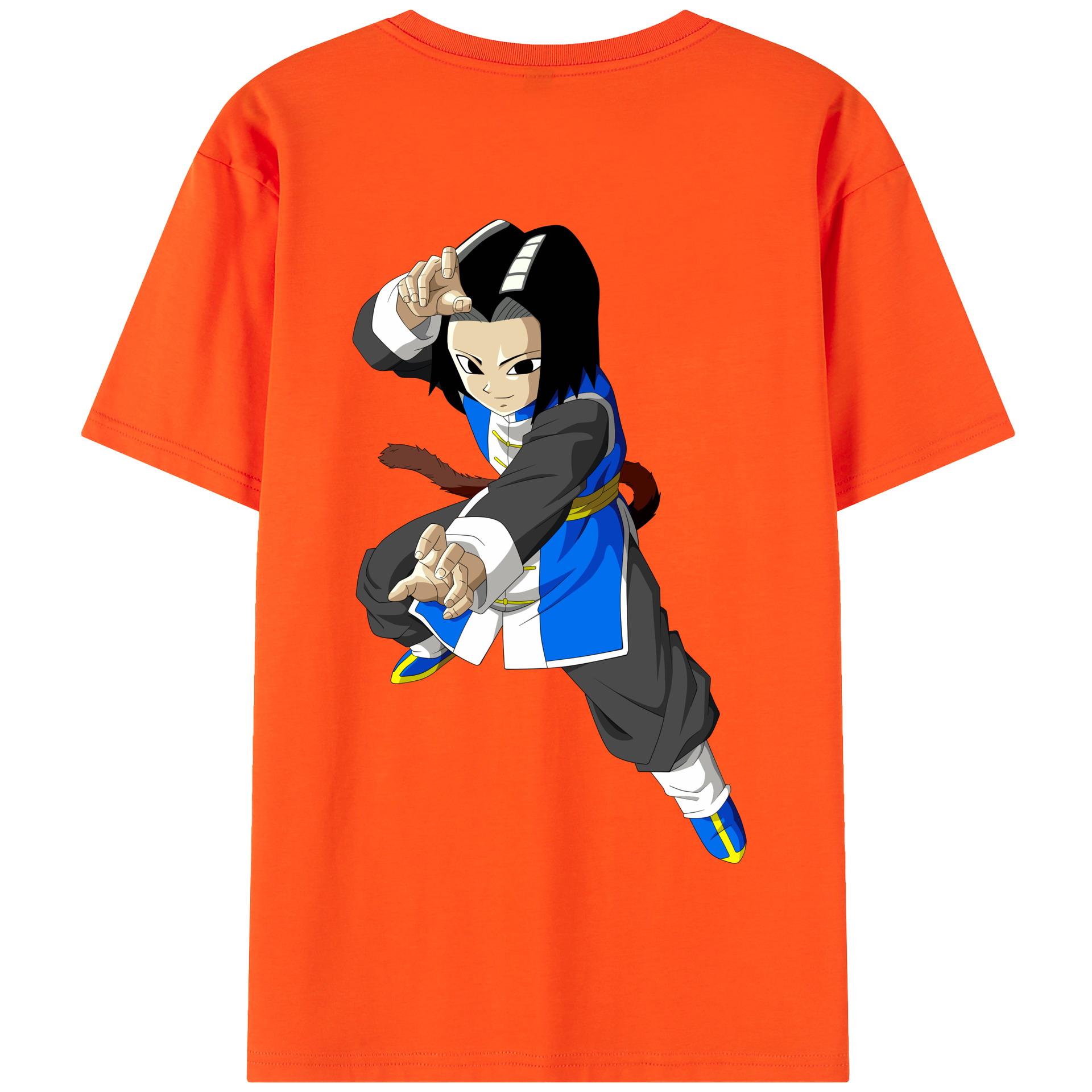 （画像用） ドラゴンボール DRAGON BALL 綿100％半袖Tシャツ（背面プリント）