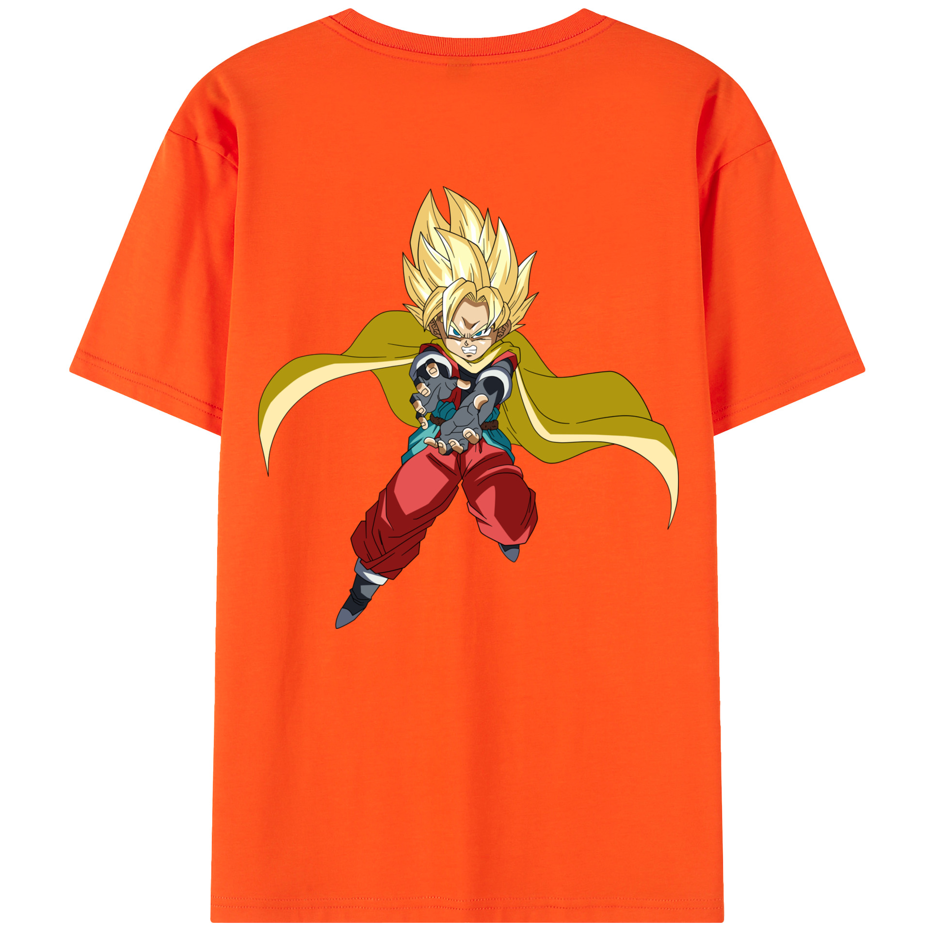 （画像用） ドラゴンボール DRAGON BALL 綿100％半袖Tシャツ（背面プリント）