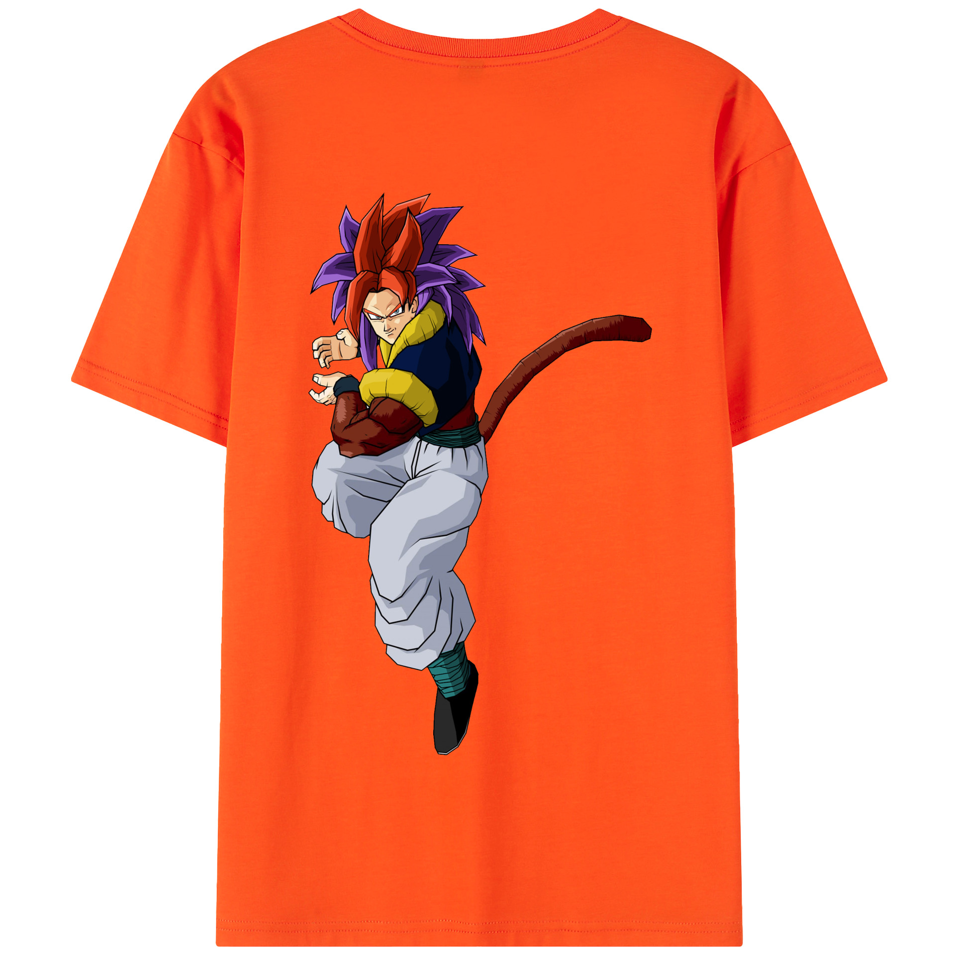 （画像用） ドラゴンボール DRAGON BALL 綿100％半袖Tシャツ（背面プリント）