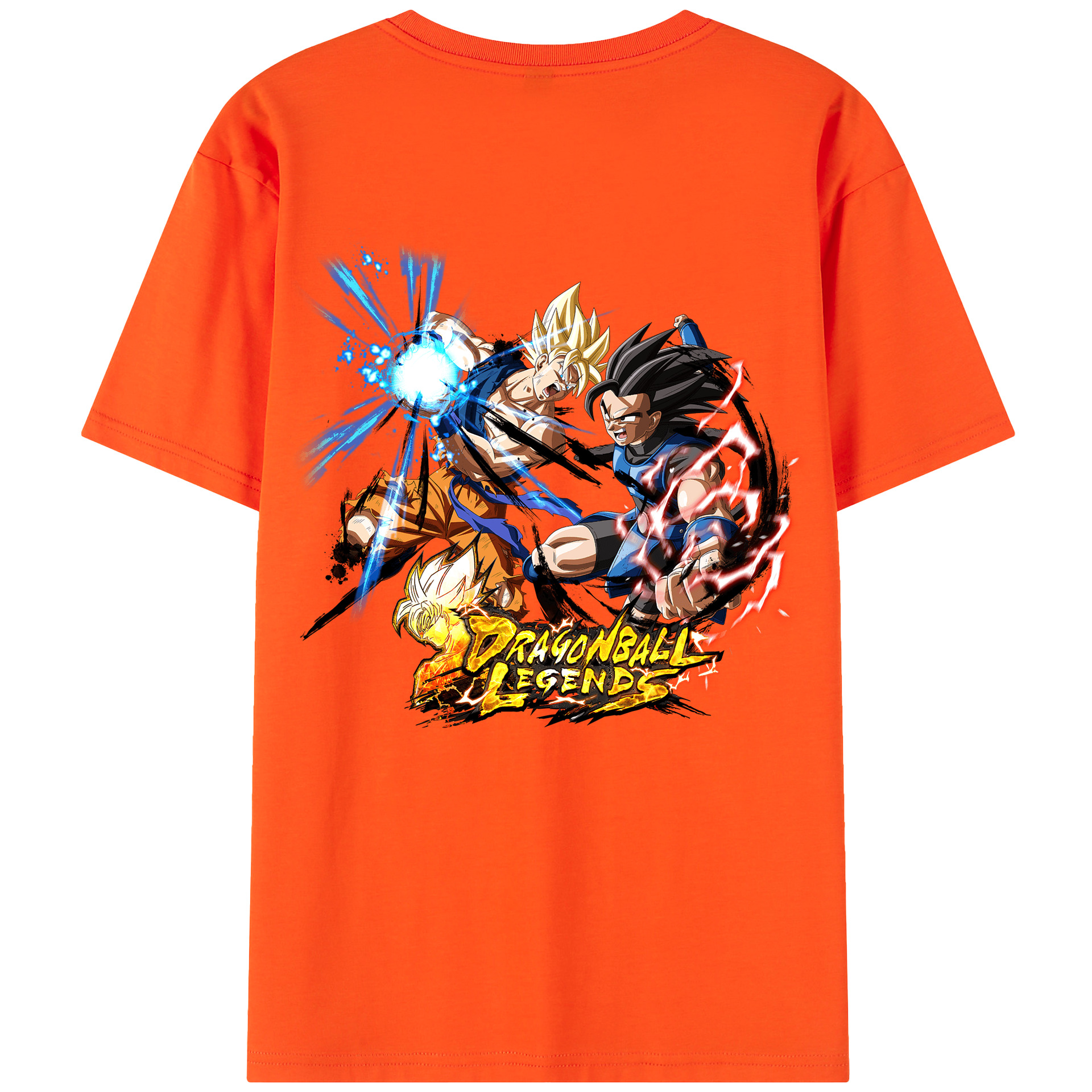 （画像用） ドラゴンボール DRAGON BALL 綿100％半袖Tシャツ（背面プリント）