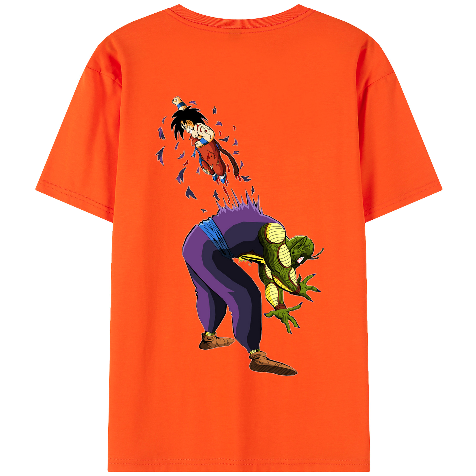 （画像用） ドラゴンボール DRAGON BALL 綿100％半袖Tシャツ（背面プリント）