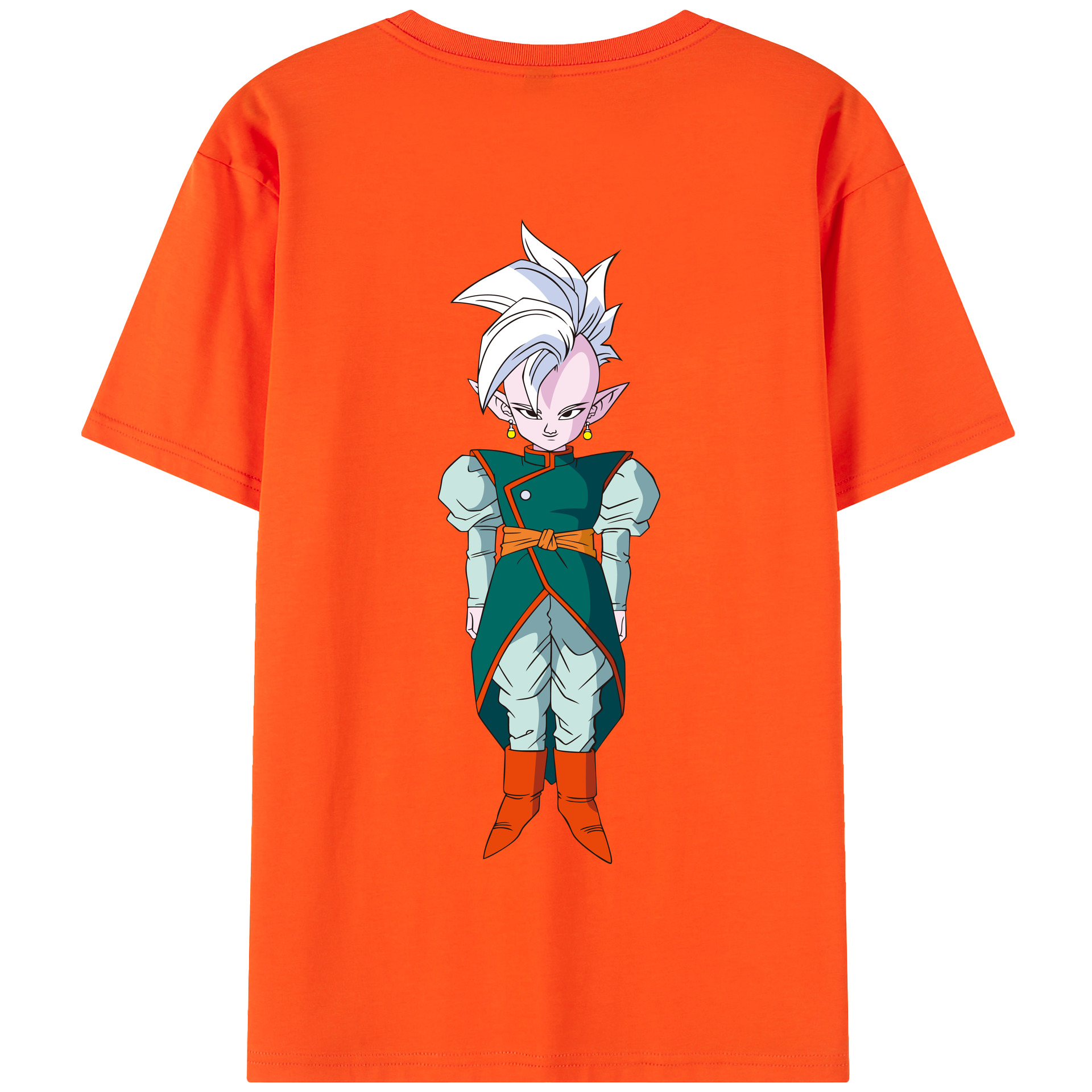（画像用） ドラゴンボール DRAGON BALL 綿100％半袖Tシャツ（背面プリント）