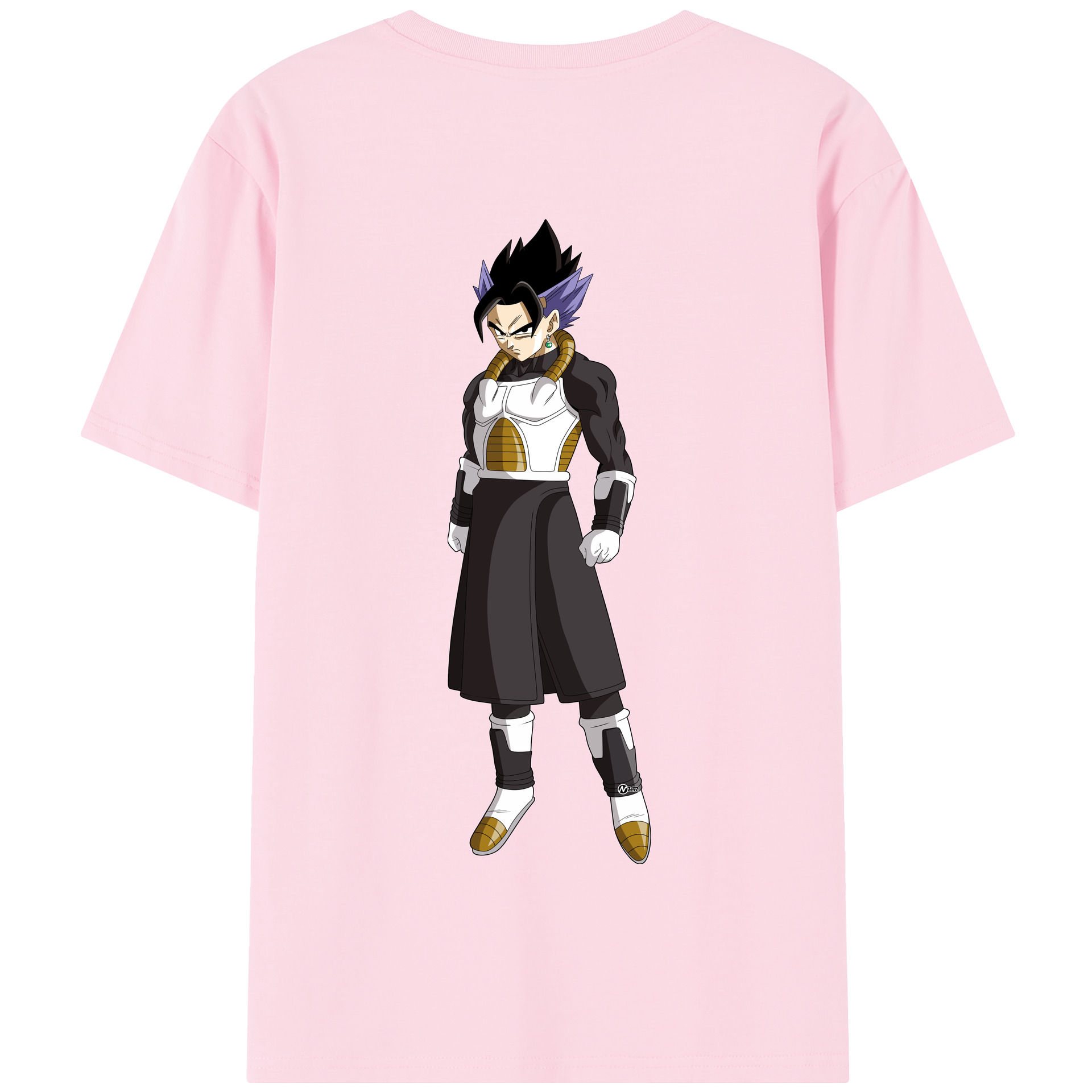 （画像用） ドラゴンボール ベジット DRAGON BALL Vegetto 綿100％半袖Tシャツ（背面プリント）