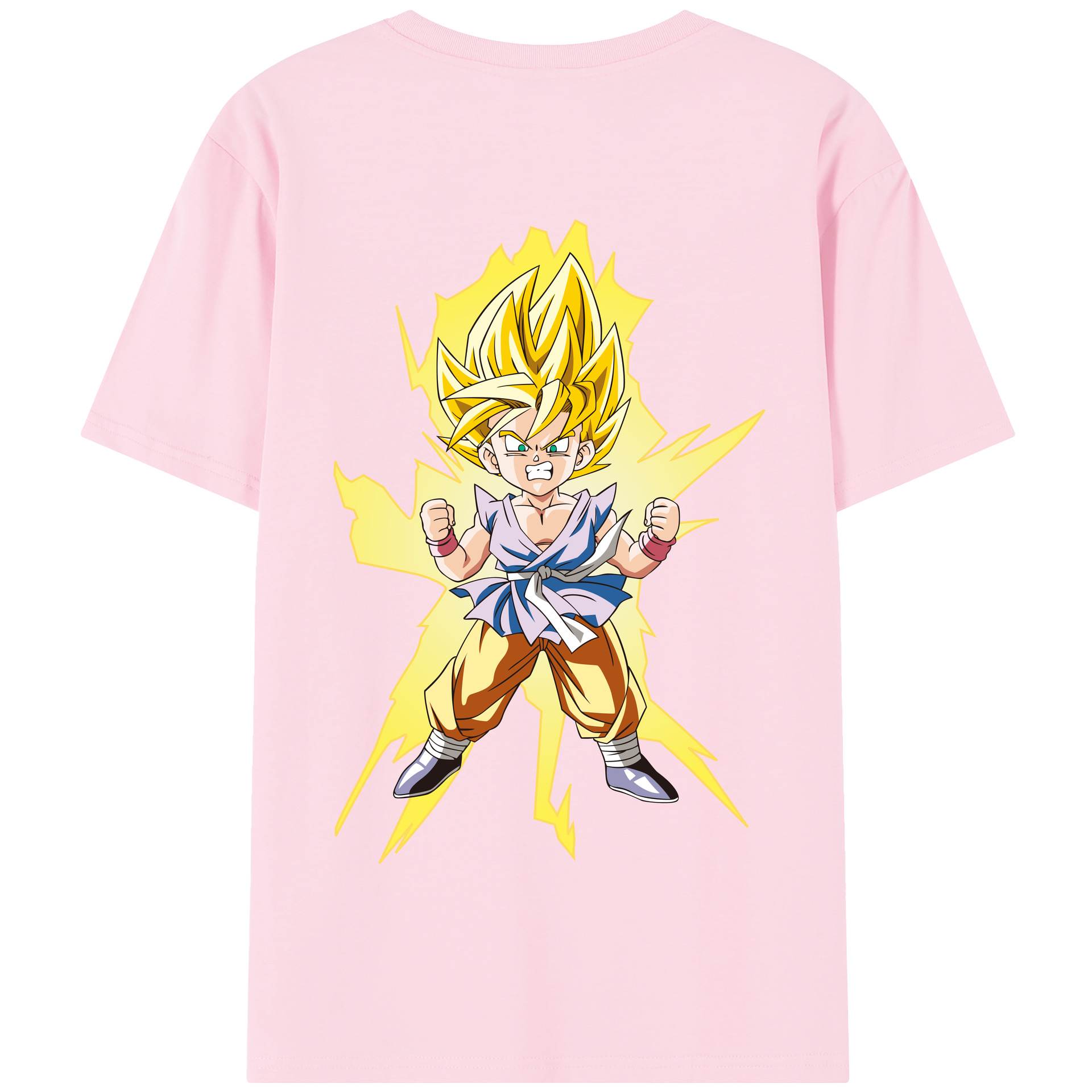 （画像用） ドラゴンボール ベジット DRAGON BALL Vegetto 綿100％半袖Tシャツ（背面プリント）
