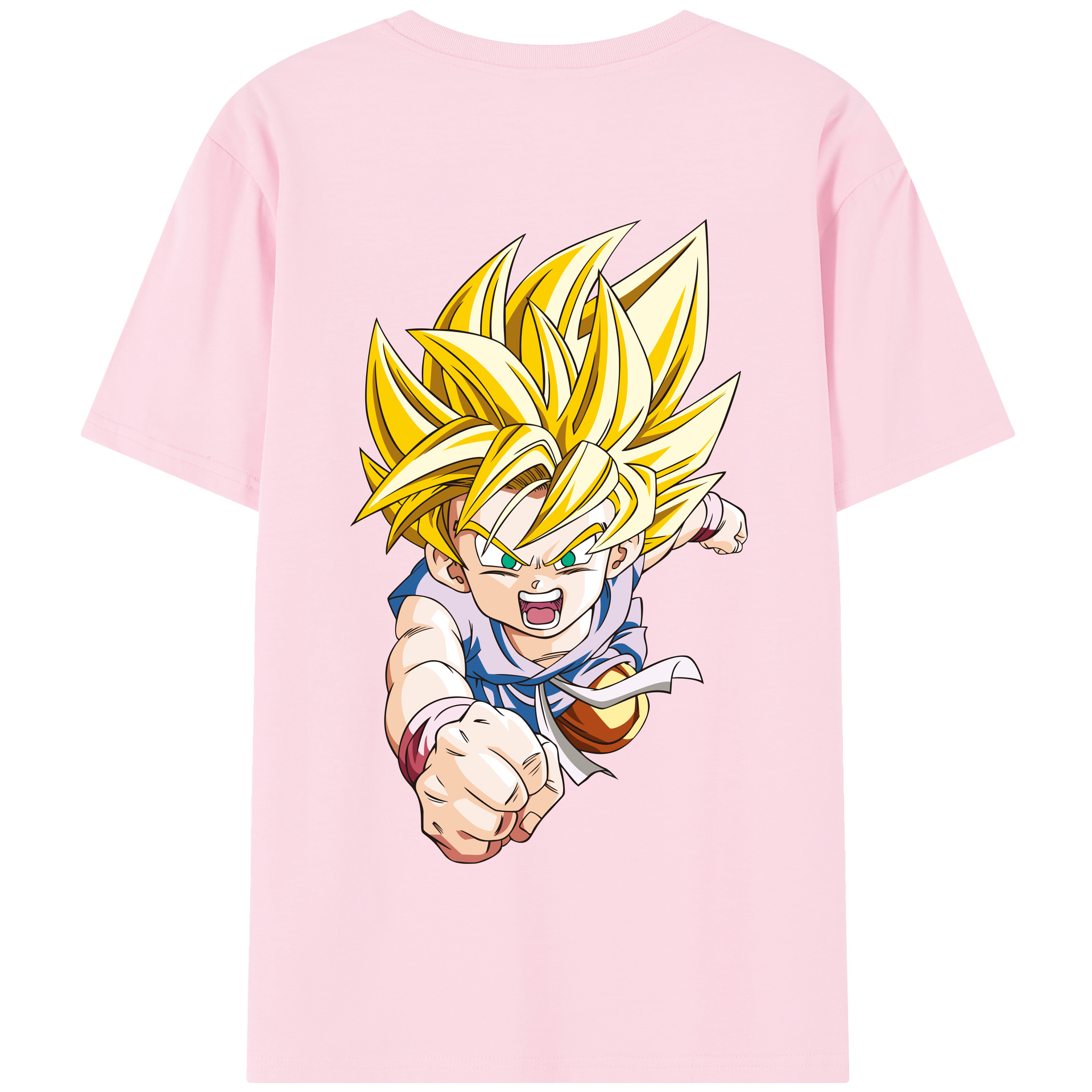 （画像用） ドラゴンボール ベジット DRAGON BALL Vegetto 綿100％半袖Tシャツ（背面プリント）