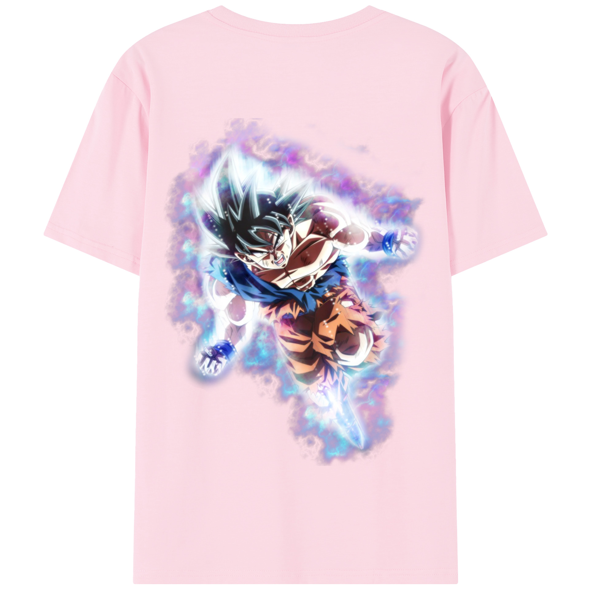 （画像用） ドラゴンボール 孫悟空（そん ごくう）Son Goku カカロット DRAGON BALL Kakarotto 綿100％半袖Tシャツ（背面プリント）