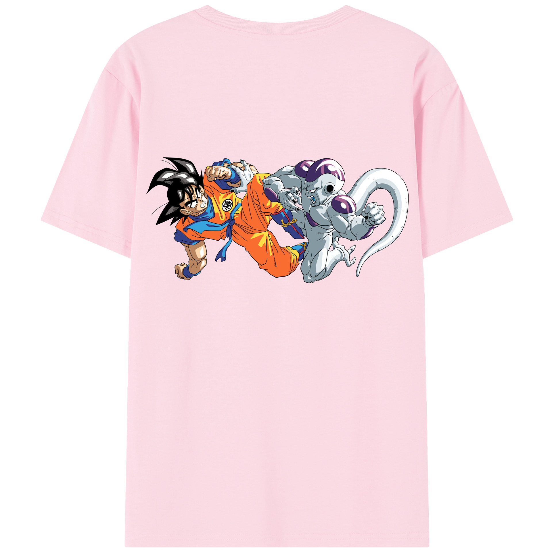 （画像用） ドラゴンボール 孫悟空（そん ごくう）Son Goku カカロット DRAGON BALL Kakarotto 綿100％半袖Tシャツ（背面プリント）