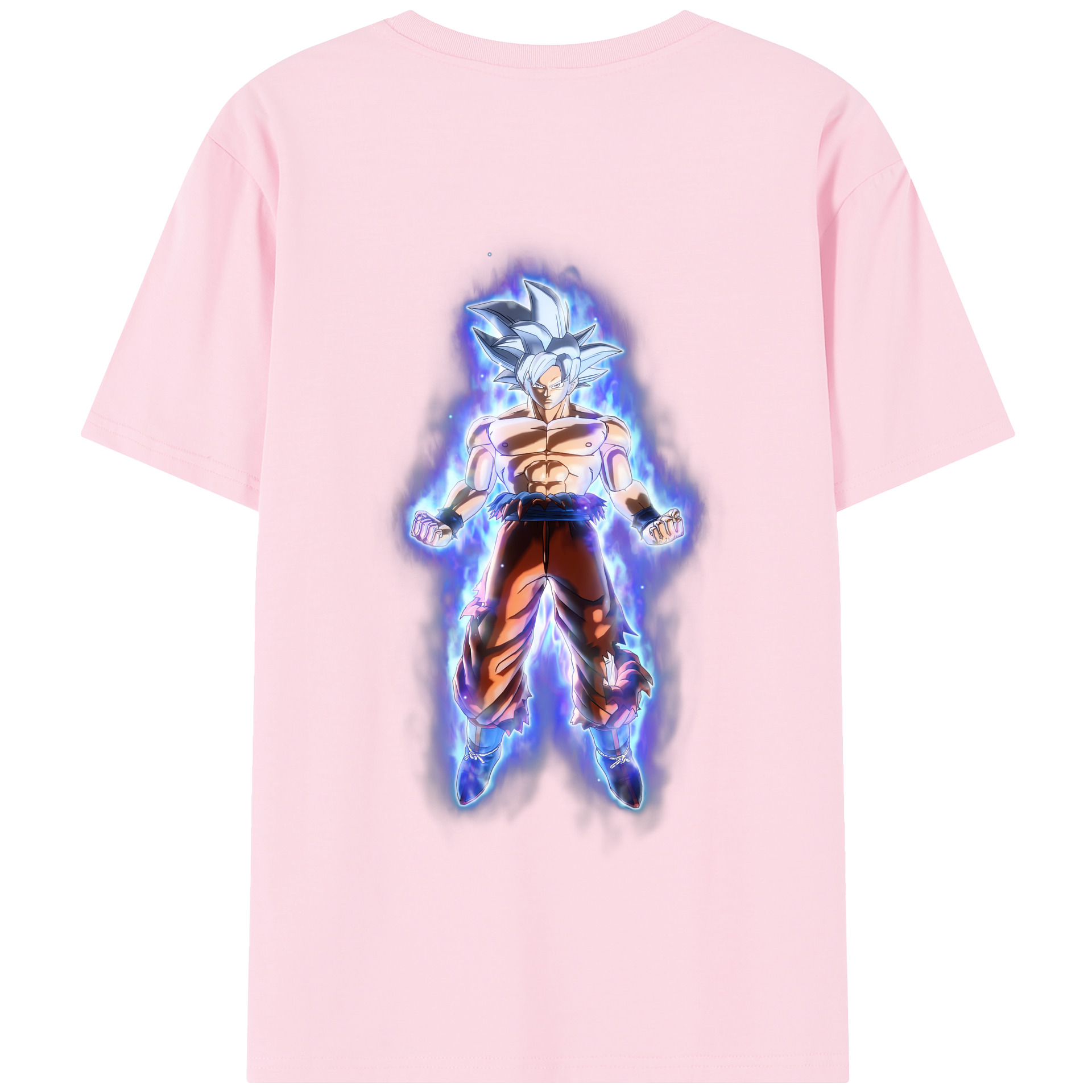 （画像用） ドラゴンボール 孫悟空（そん ごくう）Son Goku カカロット DRAGON BALL Kakarotto 綿100％半袖Tシャツ（背面プリント）