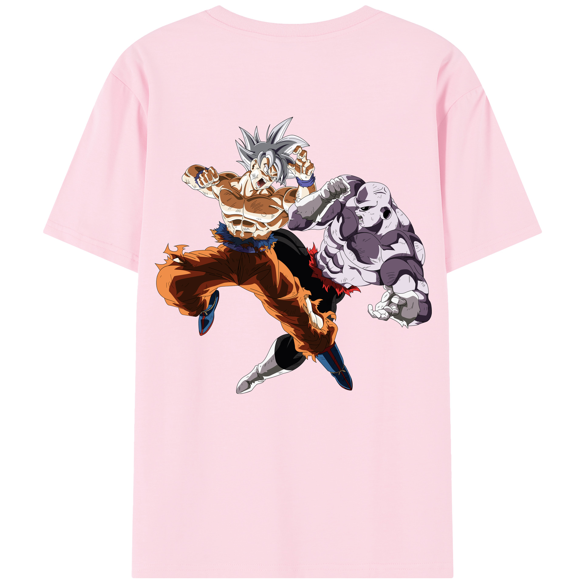（画像用） ドラゴンボール 孫悟空（そん ごくう）Son Goku カカロット DRAGON BALL Kakarotto 綿100％半袖Tシャツ（背面プリント）