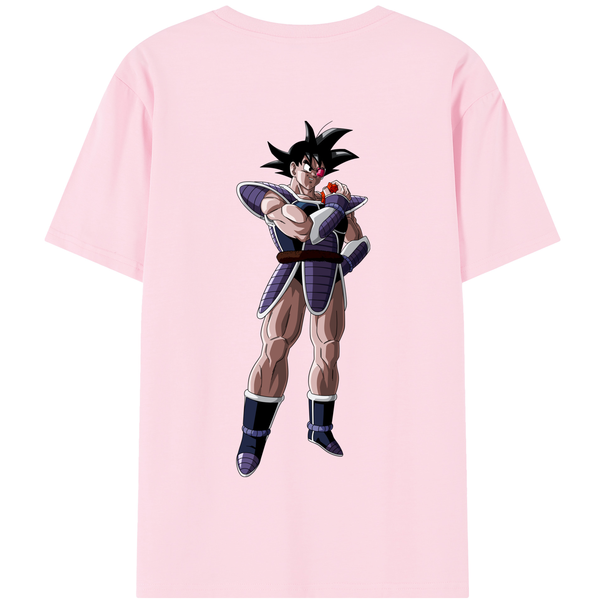 （画像用） ドラゴンボール 孫悟空（そん ごくう）Son Goku カカロット DRAGON BALL Kakarotto 綿100％半袖Tシャツ（背面プリント）