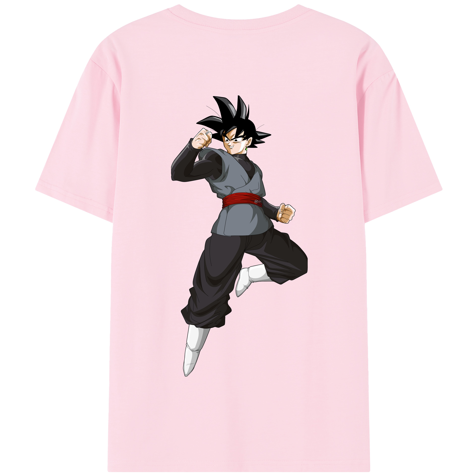 （画像用） ドラゴンボール ベジータ四世（Bejīta Yonsei）DRAGON BALL Vegeta IV 綿100％半袖Tシャツ（背面プリント）