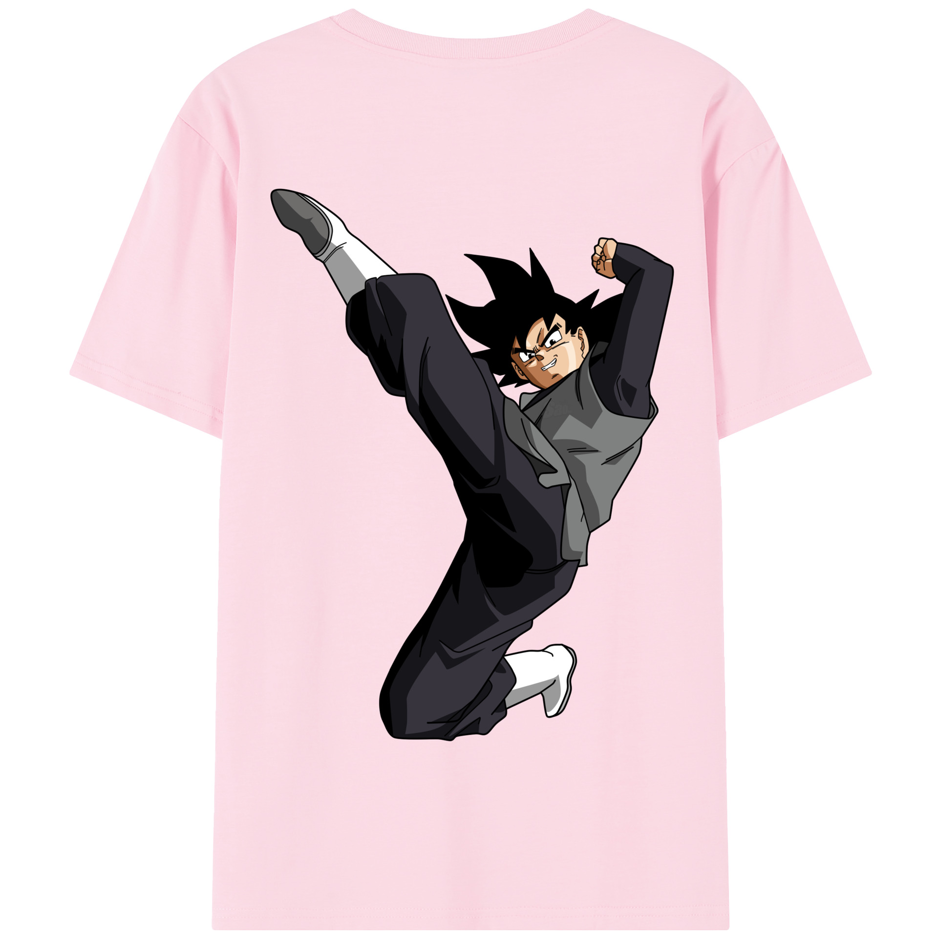 （画像用） ドラゴンボール ベジータ四世（Bejīta Yonsei）DRAGON BALL Vegeta IV 綿100％半袖Tシャツ（背面プリント）