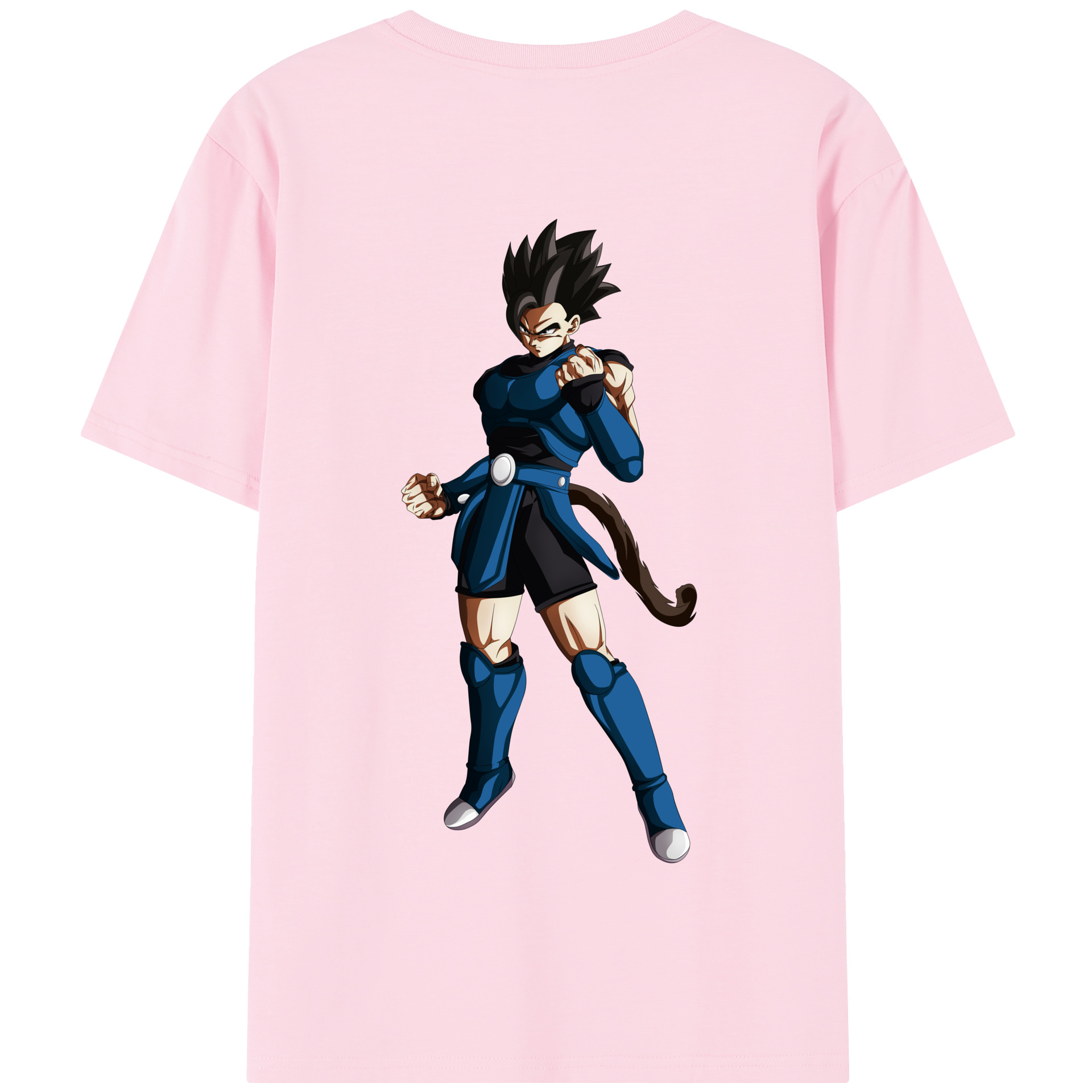 （画像用） ドラゴンボール 孫 悟飯（そんごはん）DRAGON BALL Son Gohan 綿100％半袖Tシャツ（背面プリント）