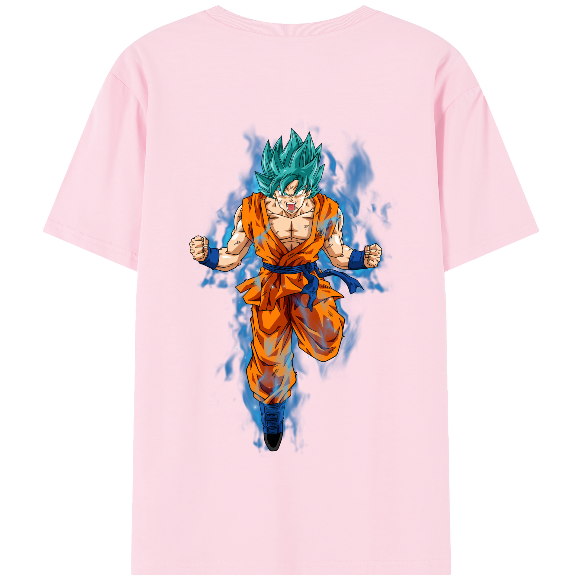（画像用） ドラゴンボール 孫 悟飯（そんごはん）DRAGON BALL Son Gohan 綿100％半袖Tシャツ（背面プリント）