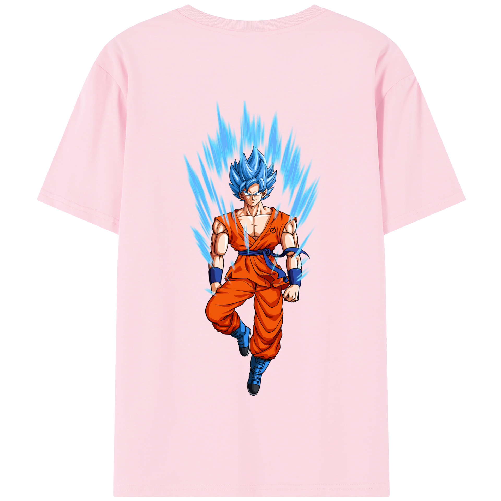 （画像用） ドラゴンボール 孫 悟飯（そんごはん）DRAGON BALL Son Gohan 綿100％半袖Tシャツ（背面プリント）