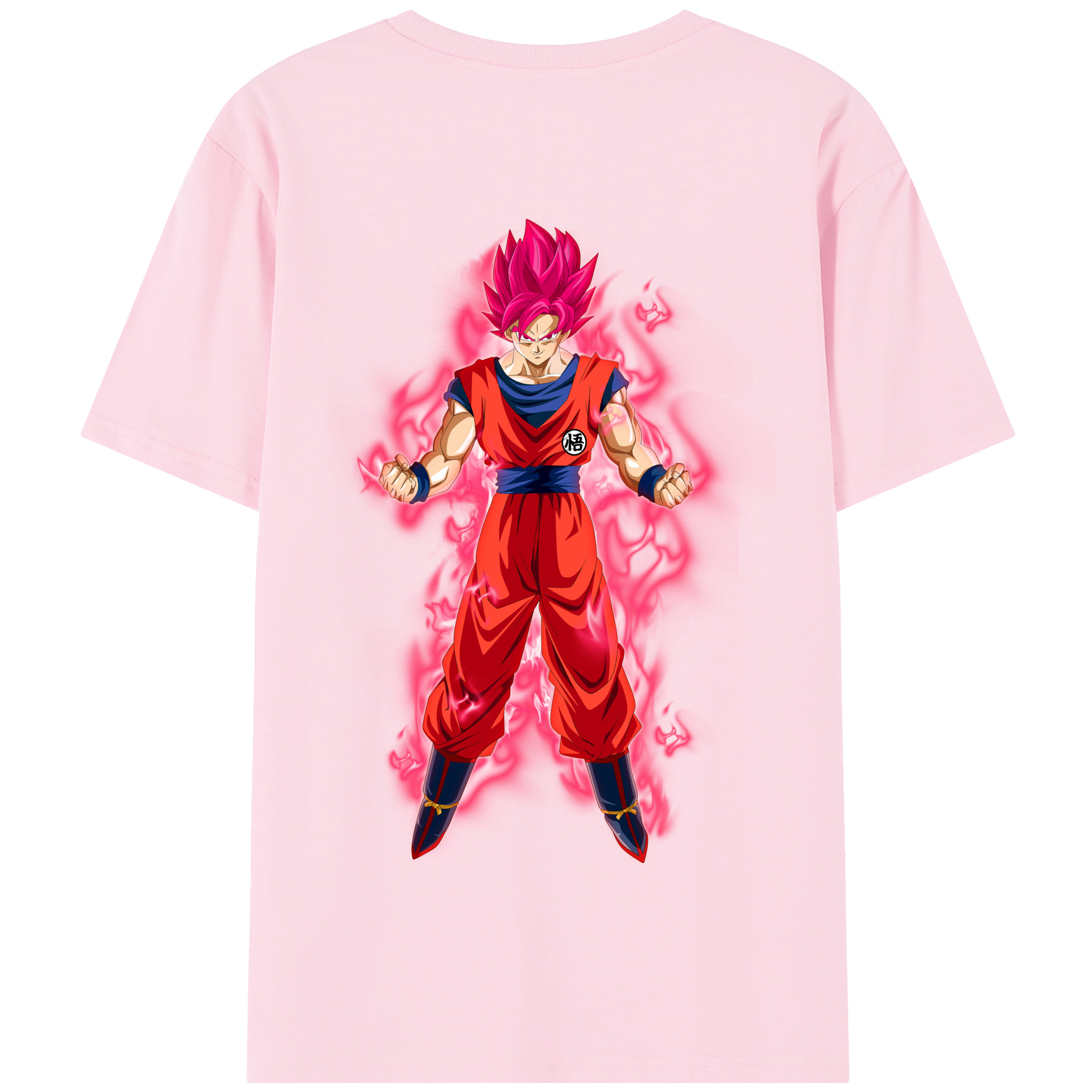 （画像用） ドラゴンボール 孫 悟飯（そんごはん）DRAGON BALL Son Gohan 綿100％半袖Tシャツ（背面プリント）
