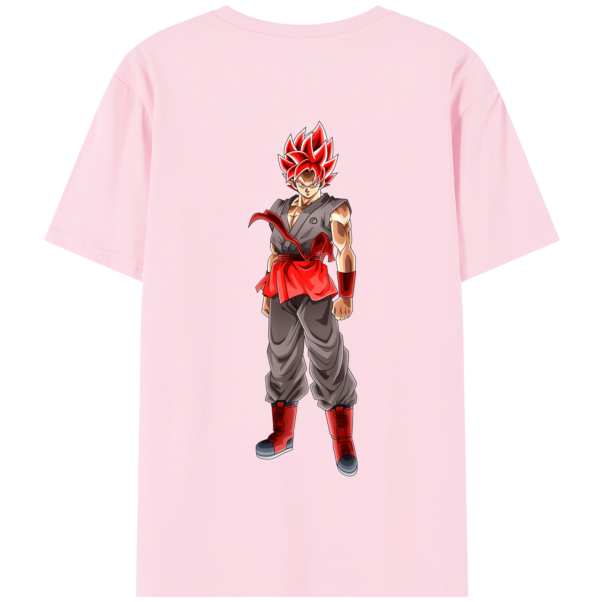 （画像用） ドラゴンボール 孫 悟飯（そんごはん）DRAGON BALL Son Gohan 綿100％半袖Tシャツ（背面プリント）