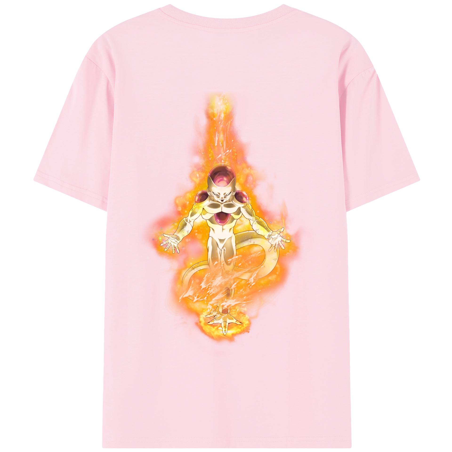 （画像用） ドラゴンボール フリーザ DRAGON BALL Frieza 綿100％半袖Tシャツ（背面プリント）