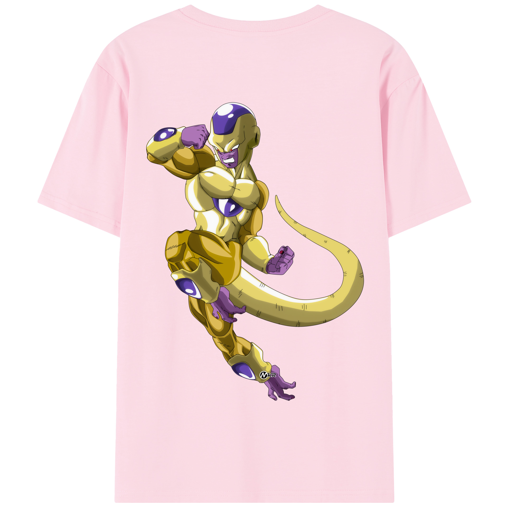 （画像用） ドラゴンボール フリーザ DRAGON BALL Frieza 綿100％半袖Tシャツ（背面プリント）