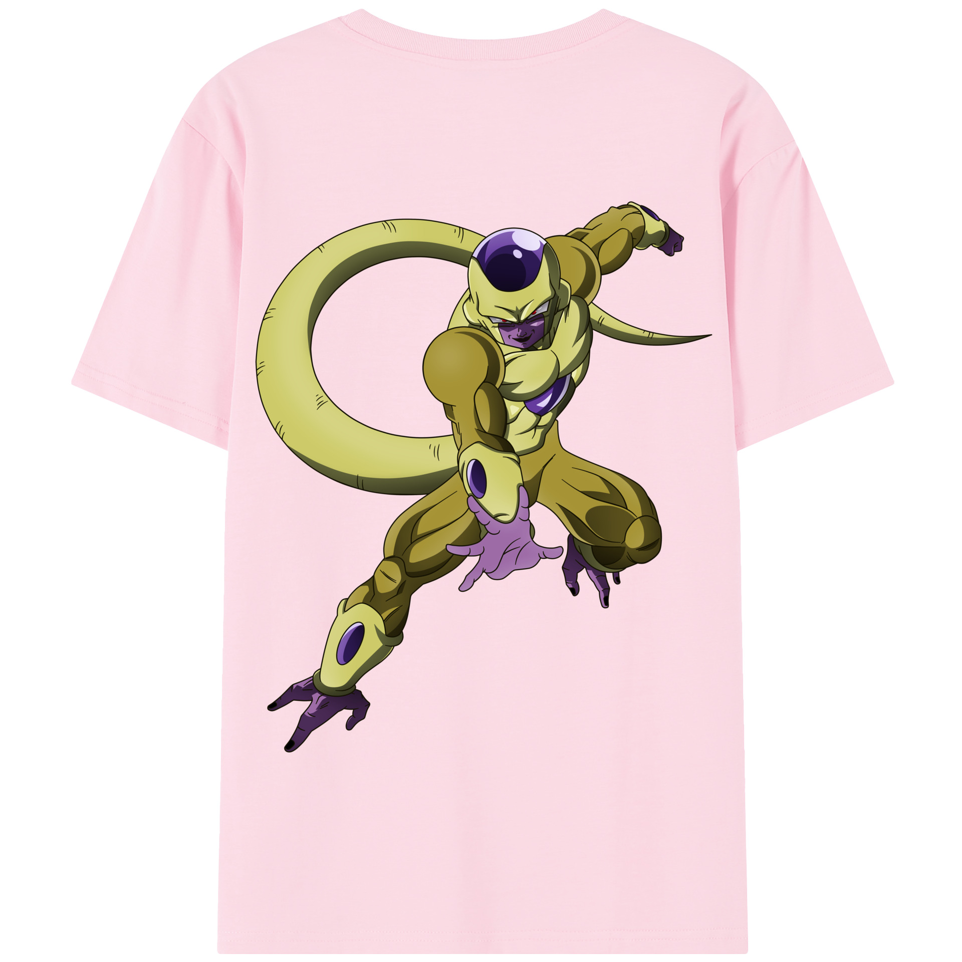 （画像用） ドラゴンボール フリーザ DRAGON BALL Frieza 綿100％半袖Tシャツ（背面プリント）