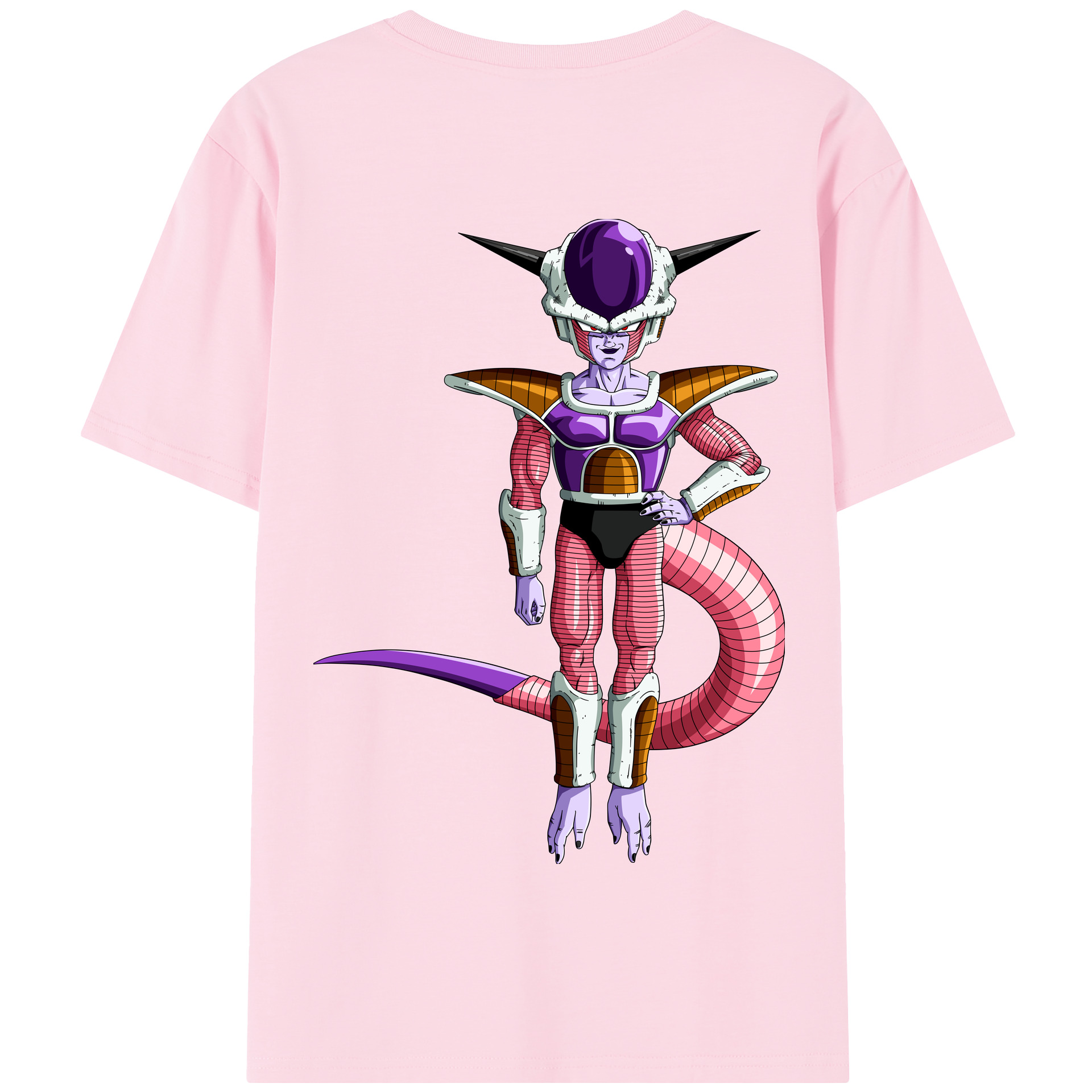ドラゴンボール フリーザ DRAGON BALL Frieza 綿100％半袖Tシャツ（背面プリント）
