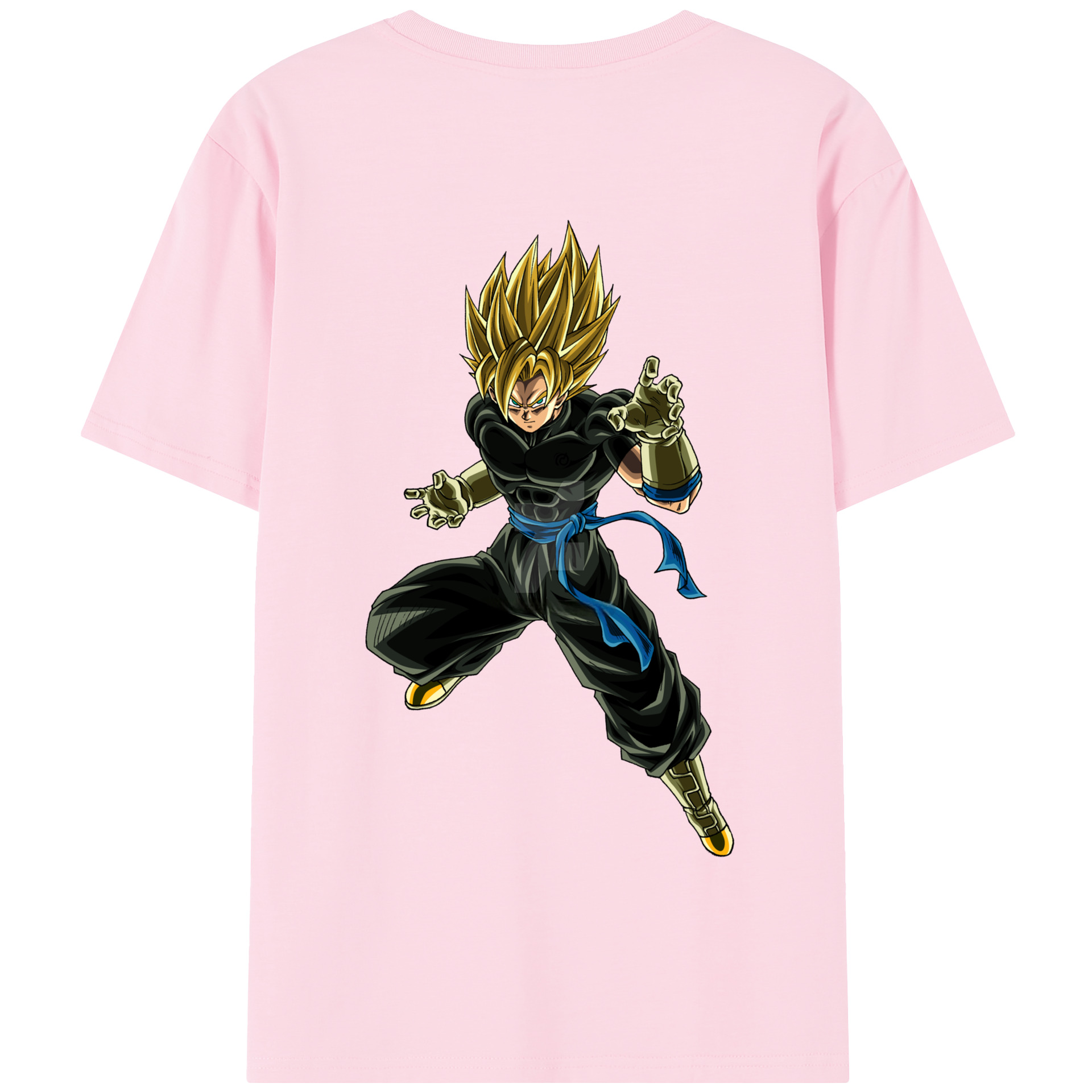 （画像用） ドラゴンボール ベジット DRAGON BALL Vegetto 綿100％半袖Tシャツ（背面プリント）