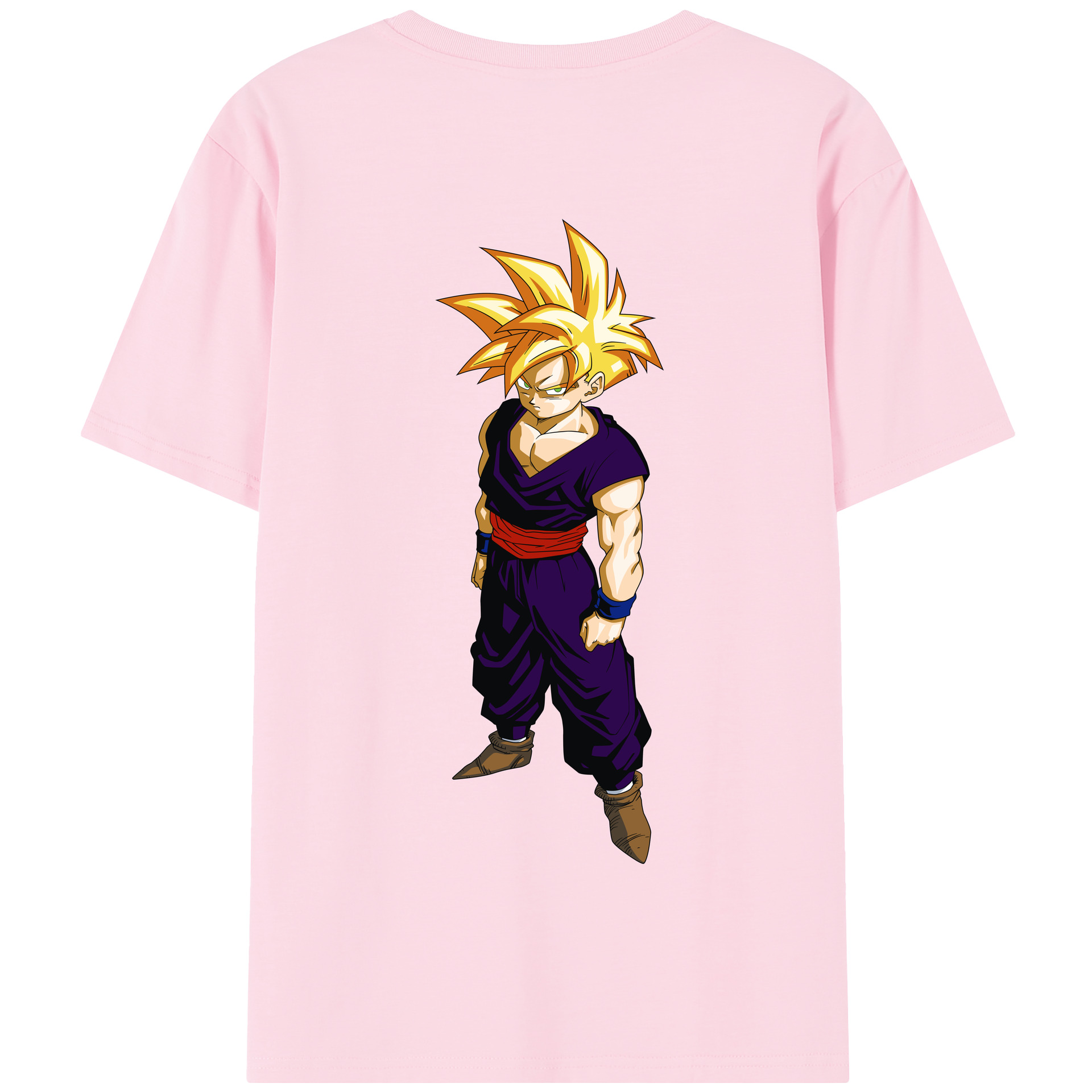 （画像用） ドラゴンボール ベジット DRAGON BALL Vegetto 綿100％半袖Tシャツ（背面プリント）