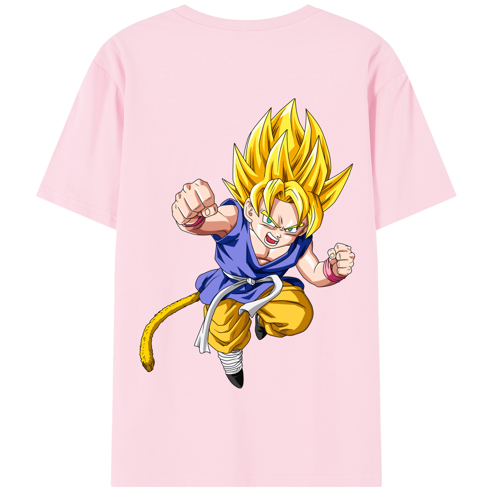 （画像用） ドラゴンボール ベジット DRAGON BALL Vegetto 綿100％半袖Tシャツ（背面プリント）