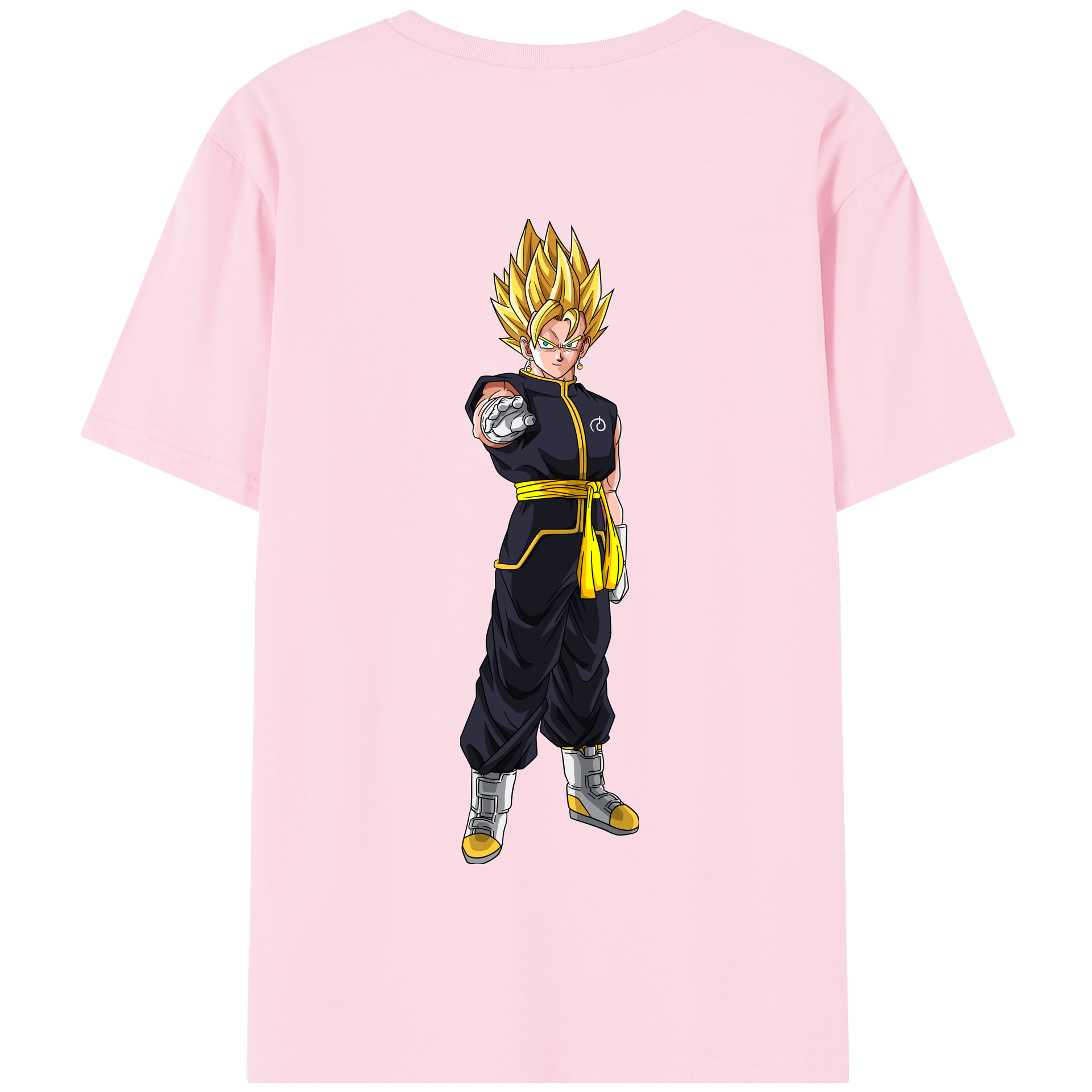 （画像用） ドラゴンボール ベジット DRAGON BALL Vegetto 綿100％半袖Tシャツ（背面プリント）