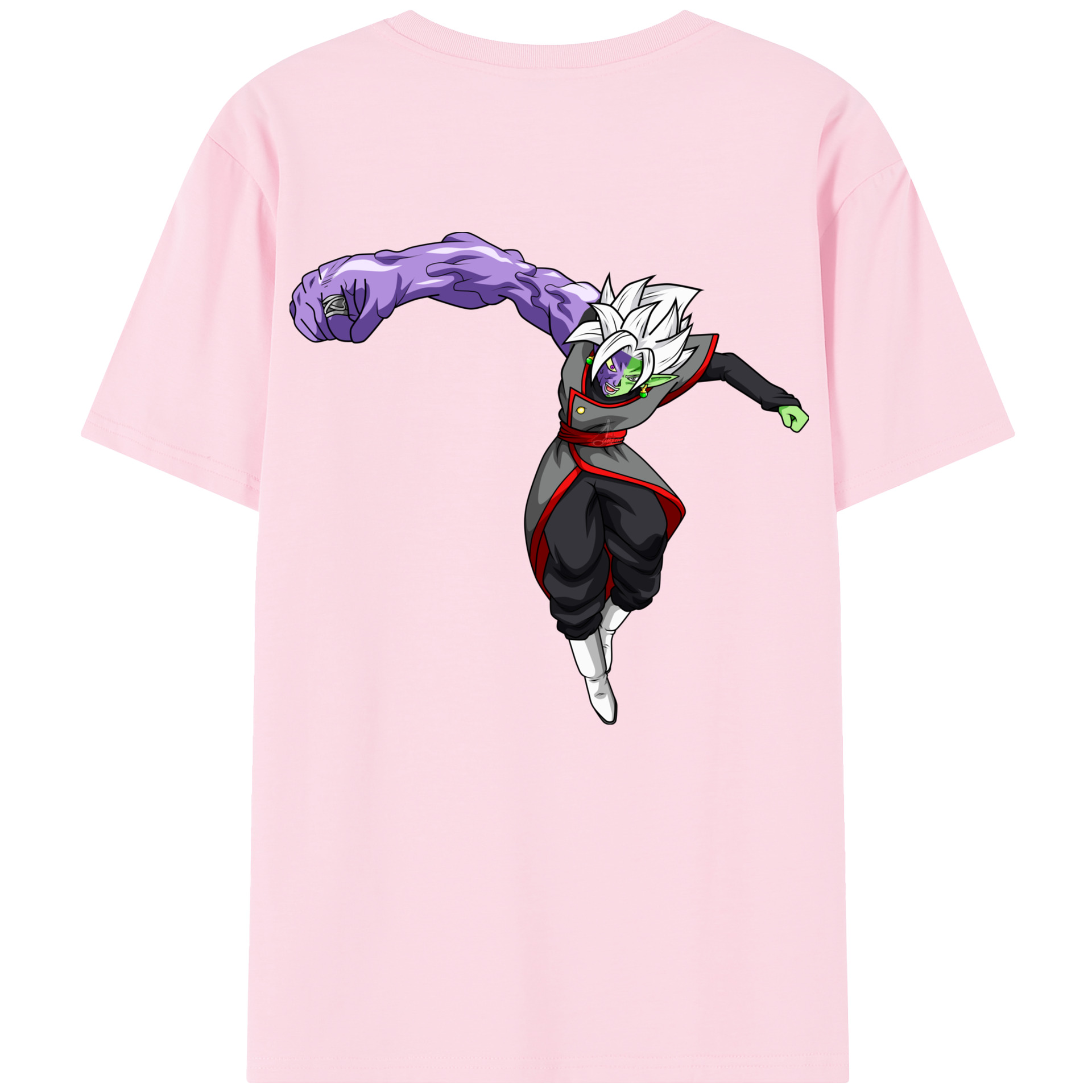 （画像用） ドラゴンボール ベジット DRAGON BALL Vegetto 綿100％半袖Tシャツ（背面プリント）
