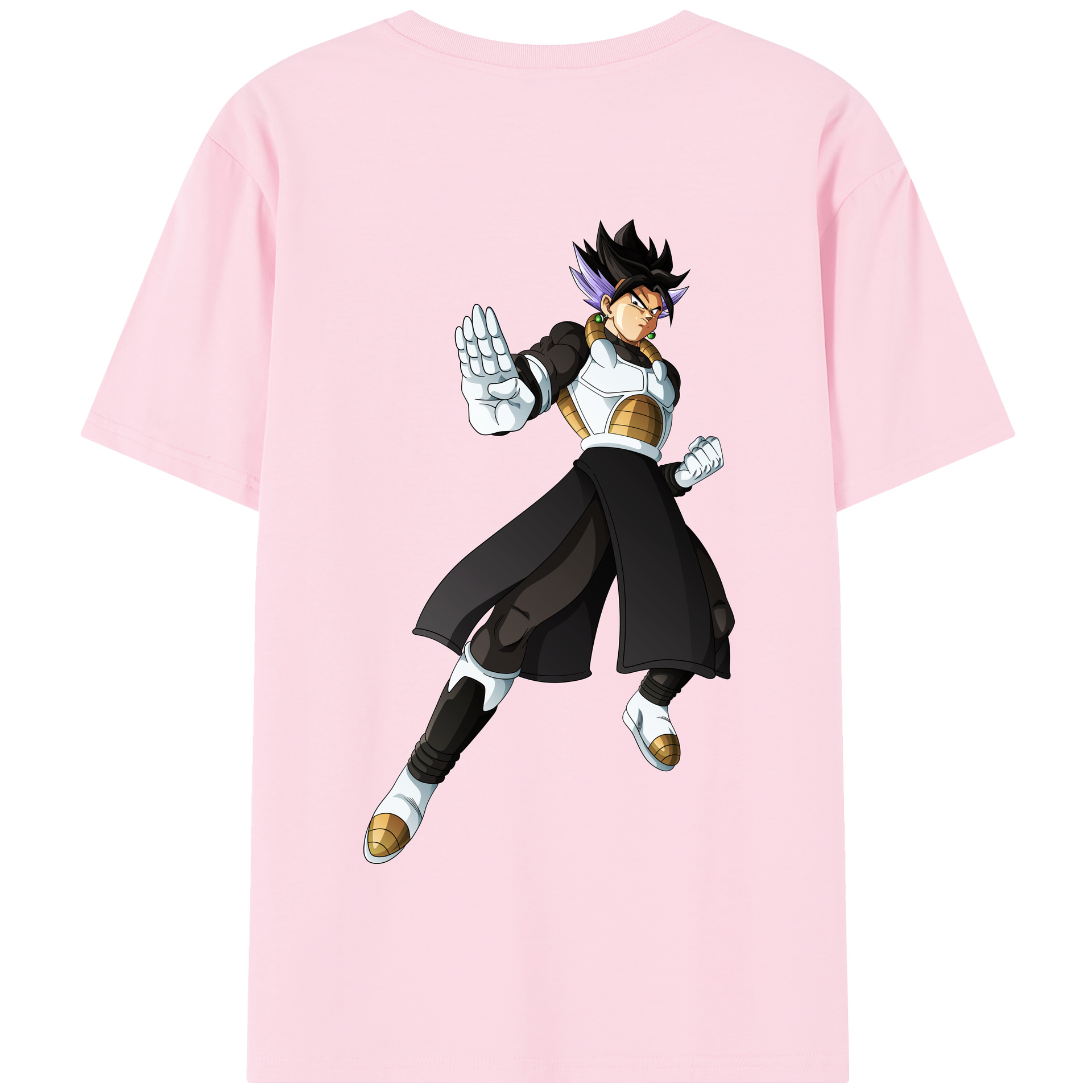 （画像用） ドラゴンボール ベジット DRAGON BALL Vegetto 綿100％半袖Tシャツ（背面プリント）