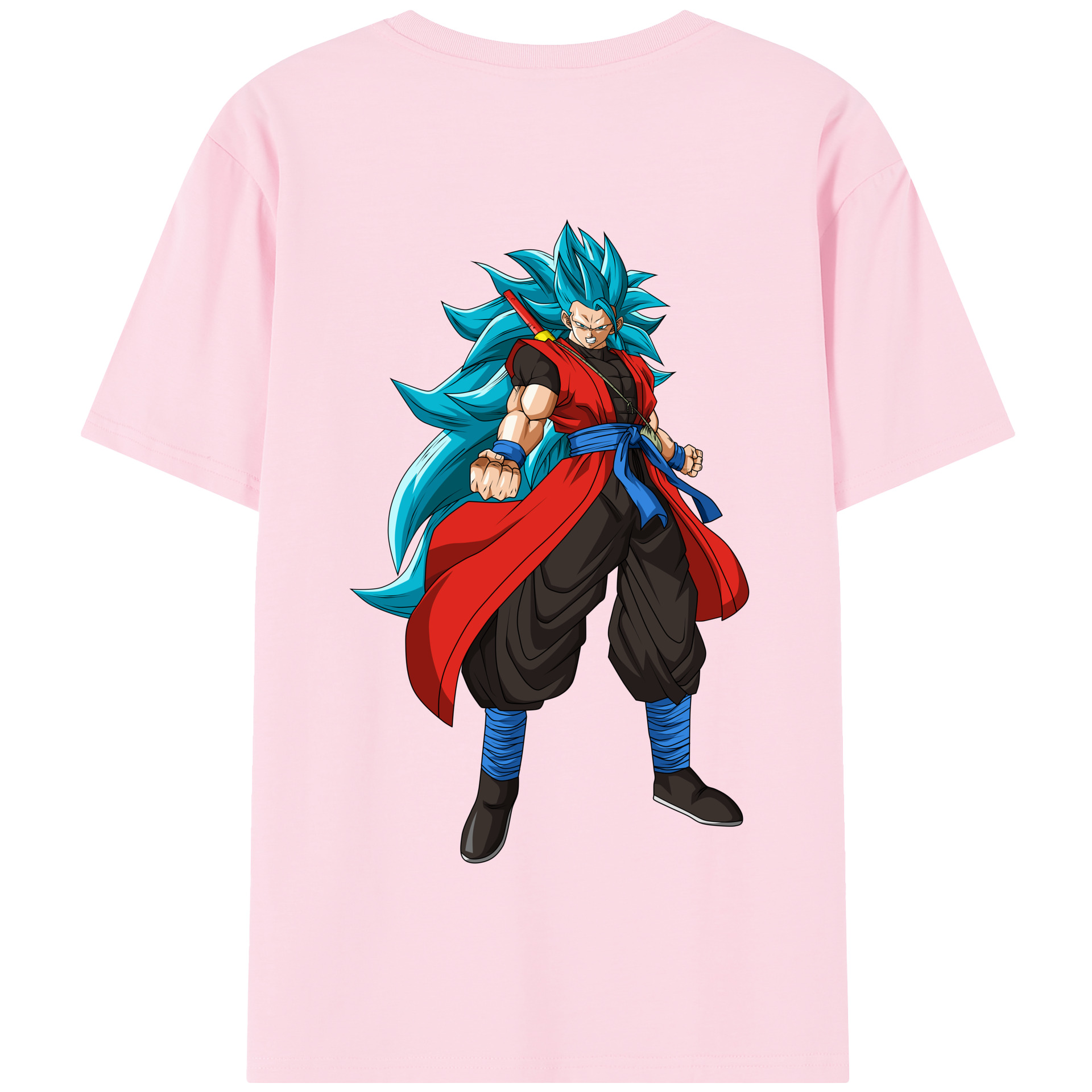 （画像用） ドラゴンボール ベジット DRAGON BALL Vegetto 綿100％半袖Tシャツ（背面プリント）