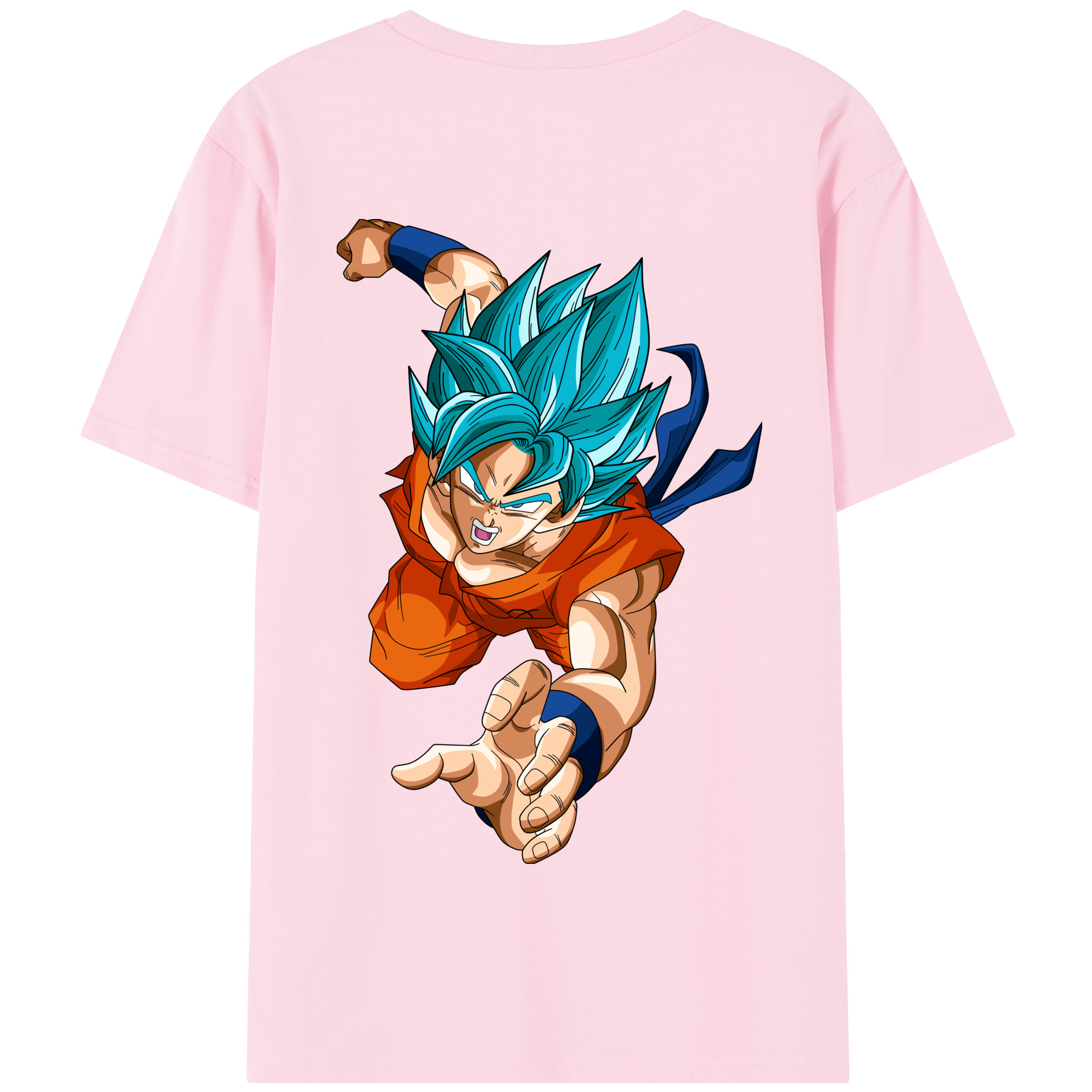 （画像用） ドラゴンボール ベジット DRAGON BALL Vegetto 綿100％半袖Tシャツ（背面プリント）