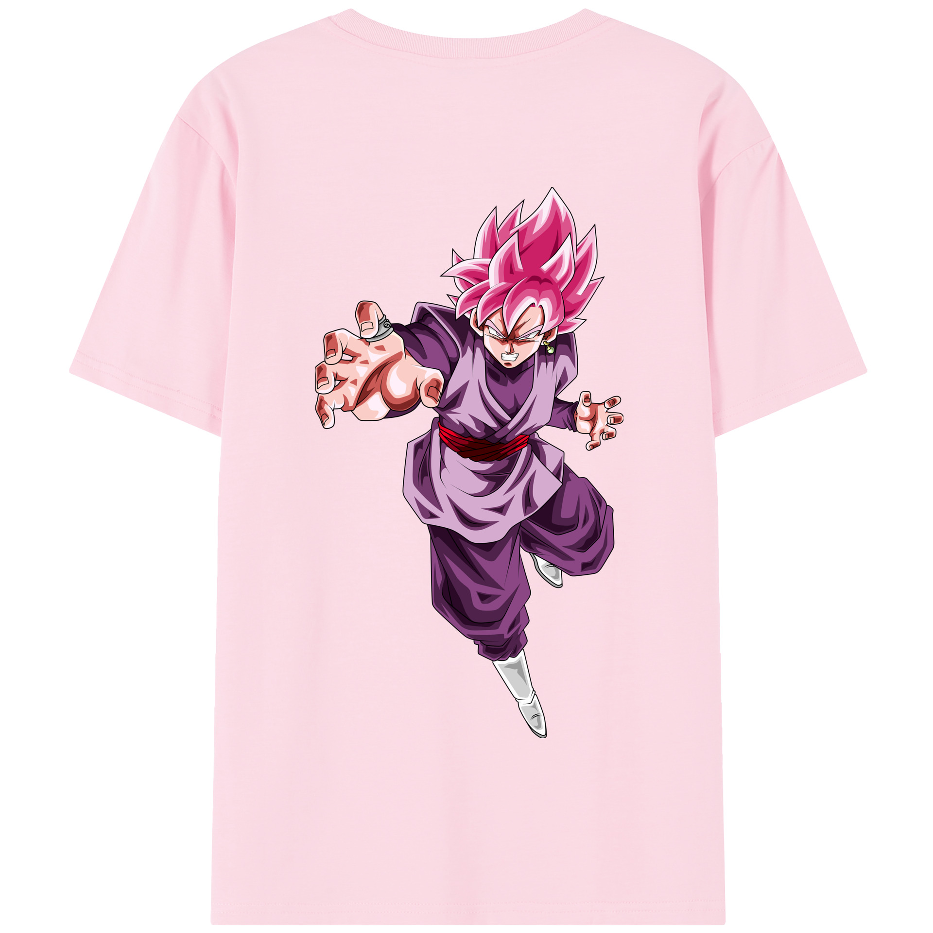 （画像用） ドラゴンボール ベジット DRAGON BALL Vegetto 綿100％半袖Tシャツ（背面プリント）