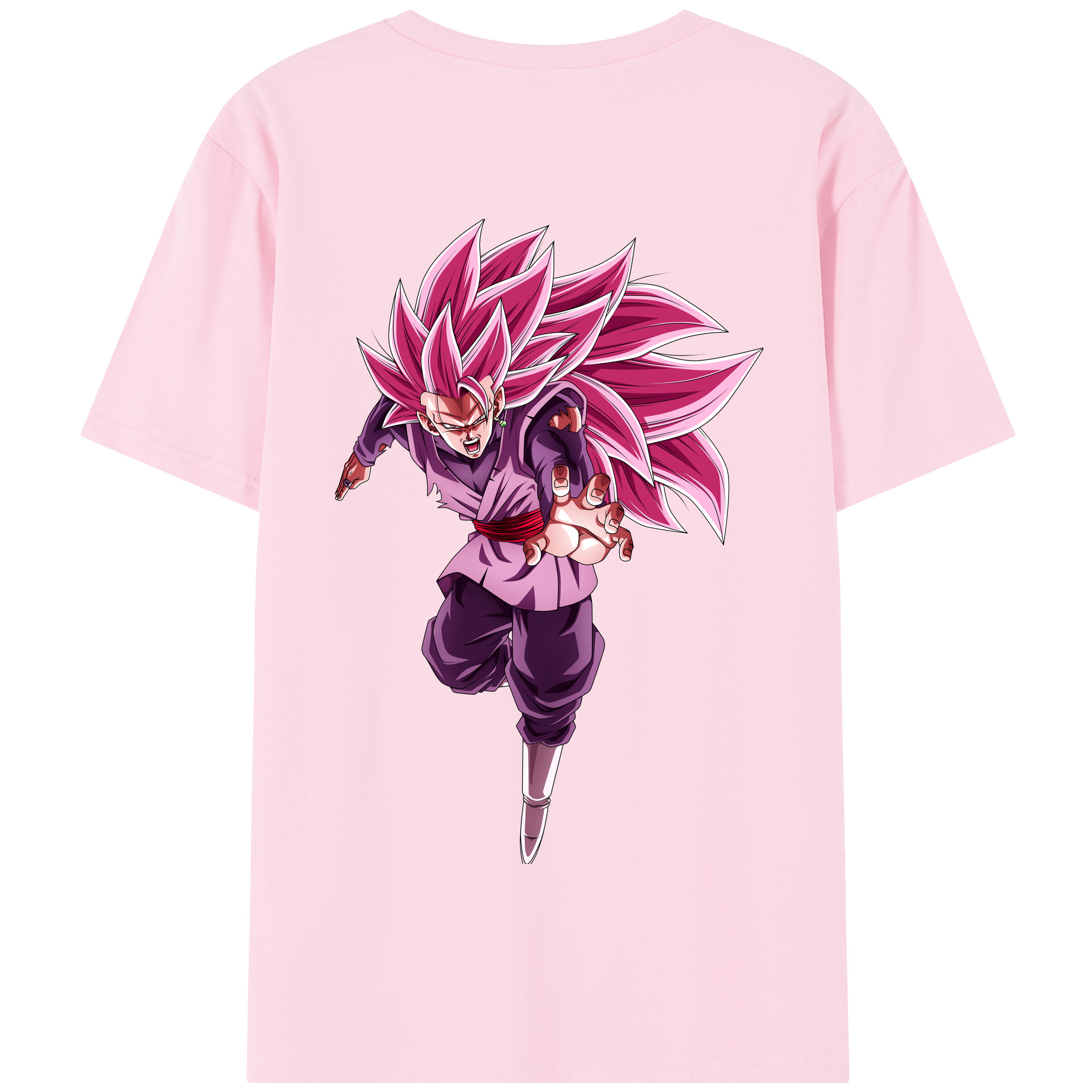 （画像用） ドラゴンボール ベジット DRAGON BALL Vegetto 綿100％半袖Tシャツ（背面プリント）
