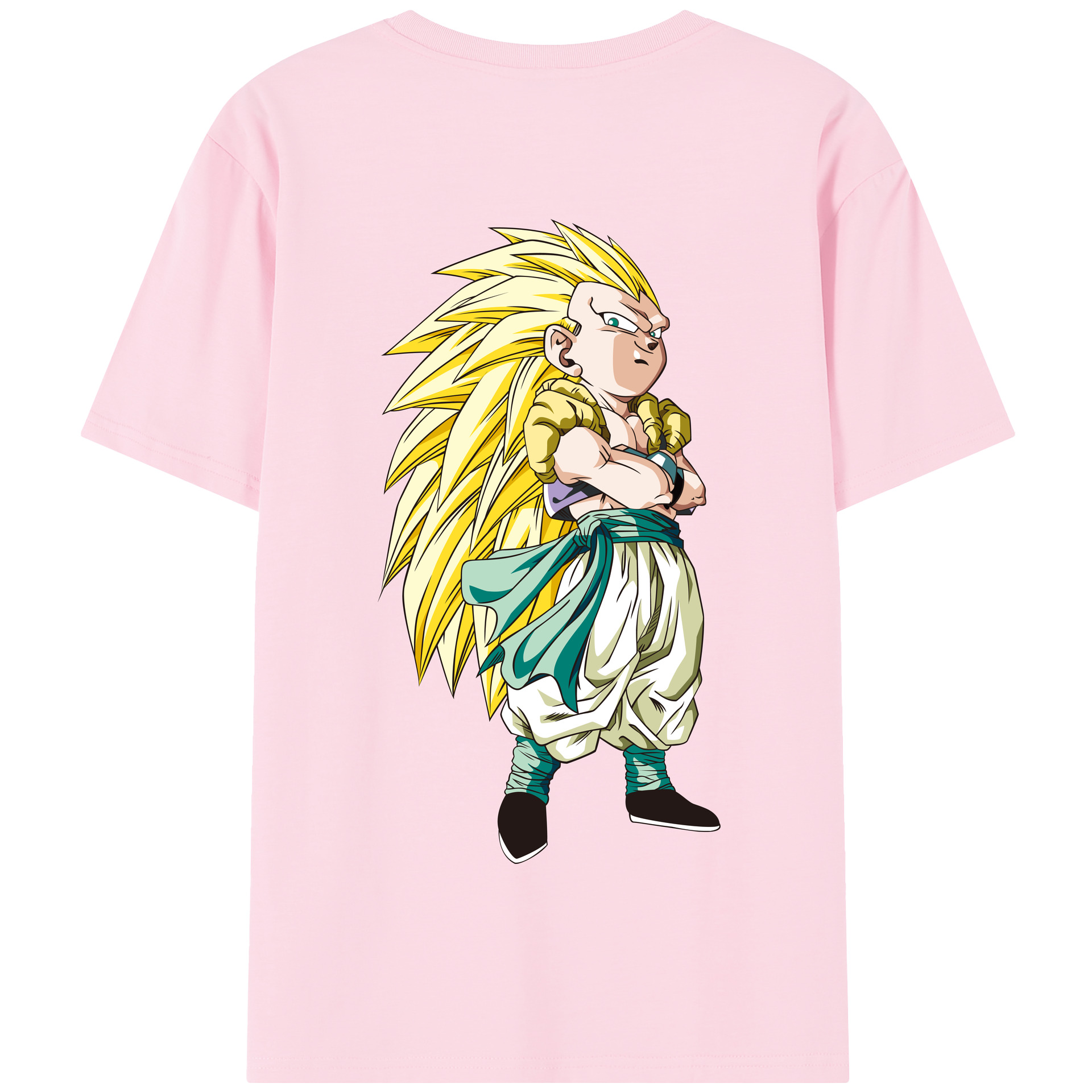 （画像用） ドラゴンボール ベジット DRAGON BALL Vegetto 綿100％半袖Tシャツ（背面プリント）